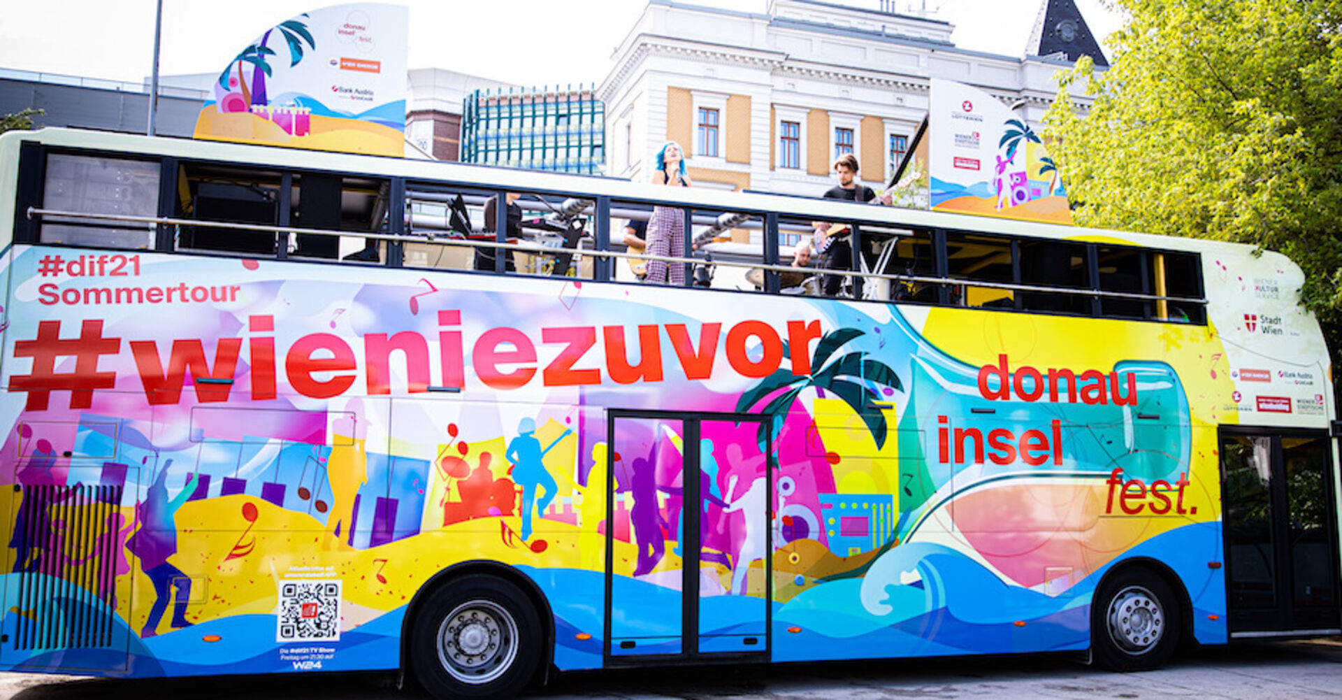 DIF-Tourbus in Wien | Credit: Astrid Knie