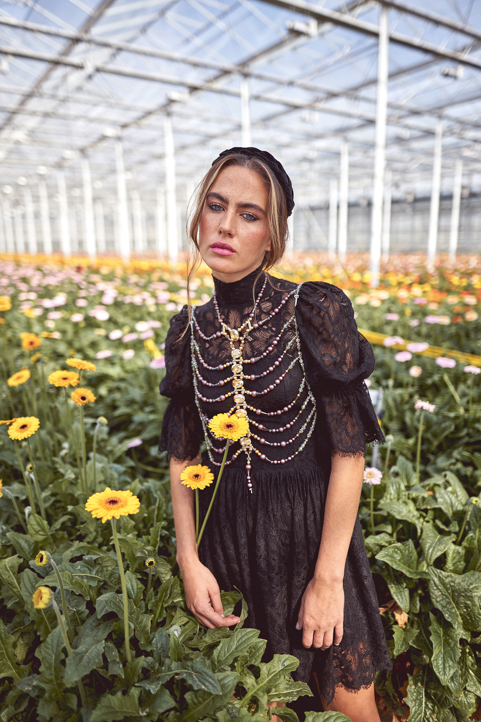 Trachtenoutfit mit raffinierter Spitze