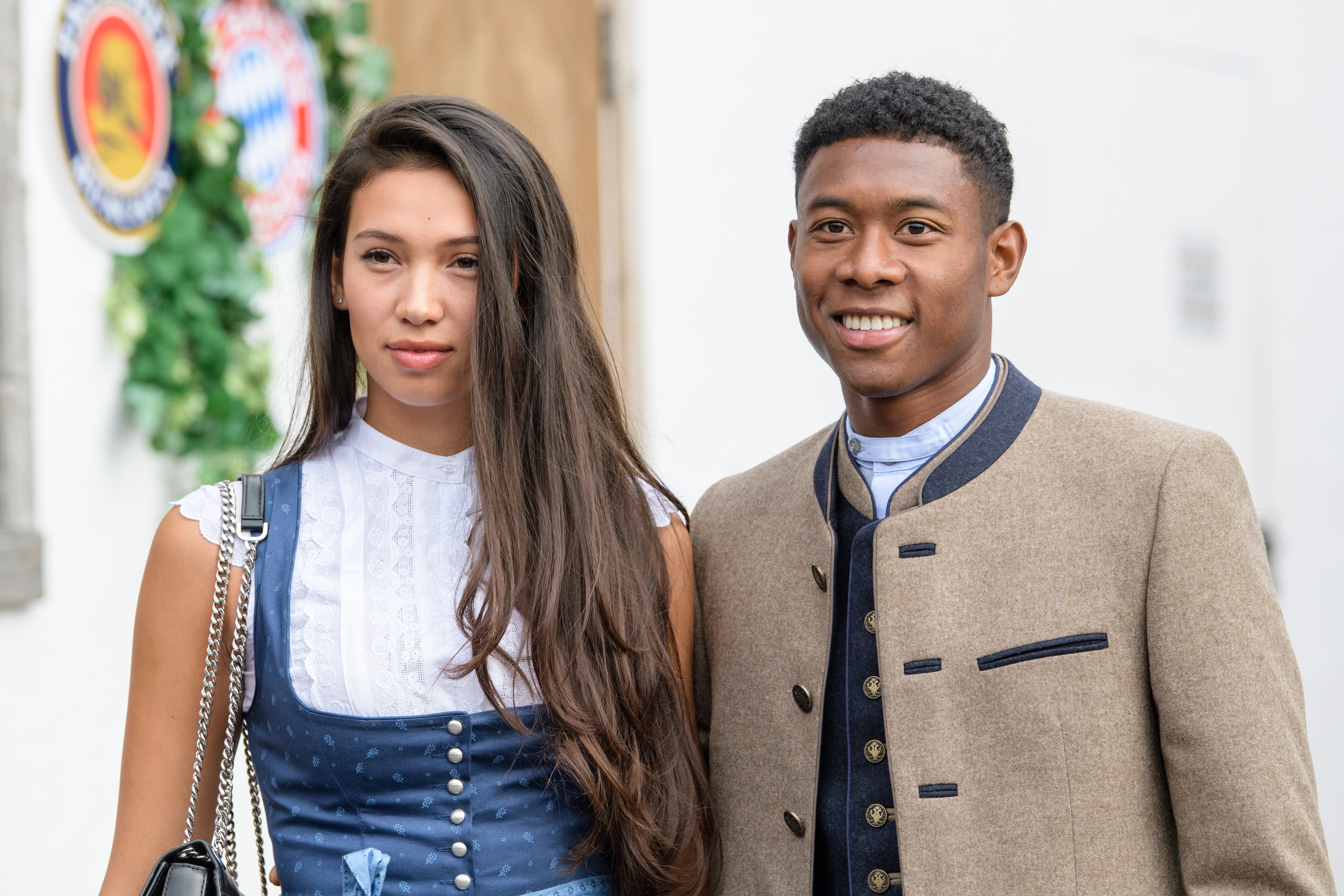 David Alaba und Freundin Shalimar Heppner