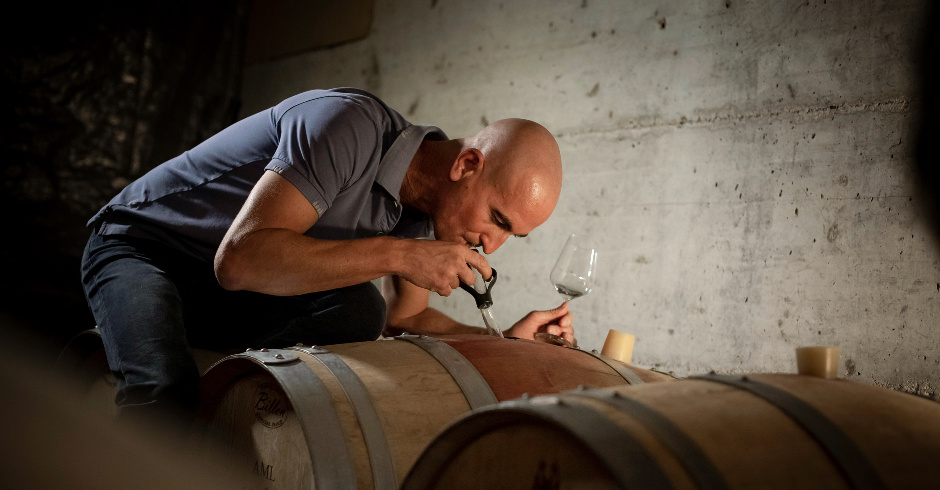 Kellermeister Armin Kienesberger