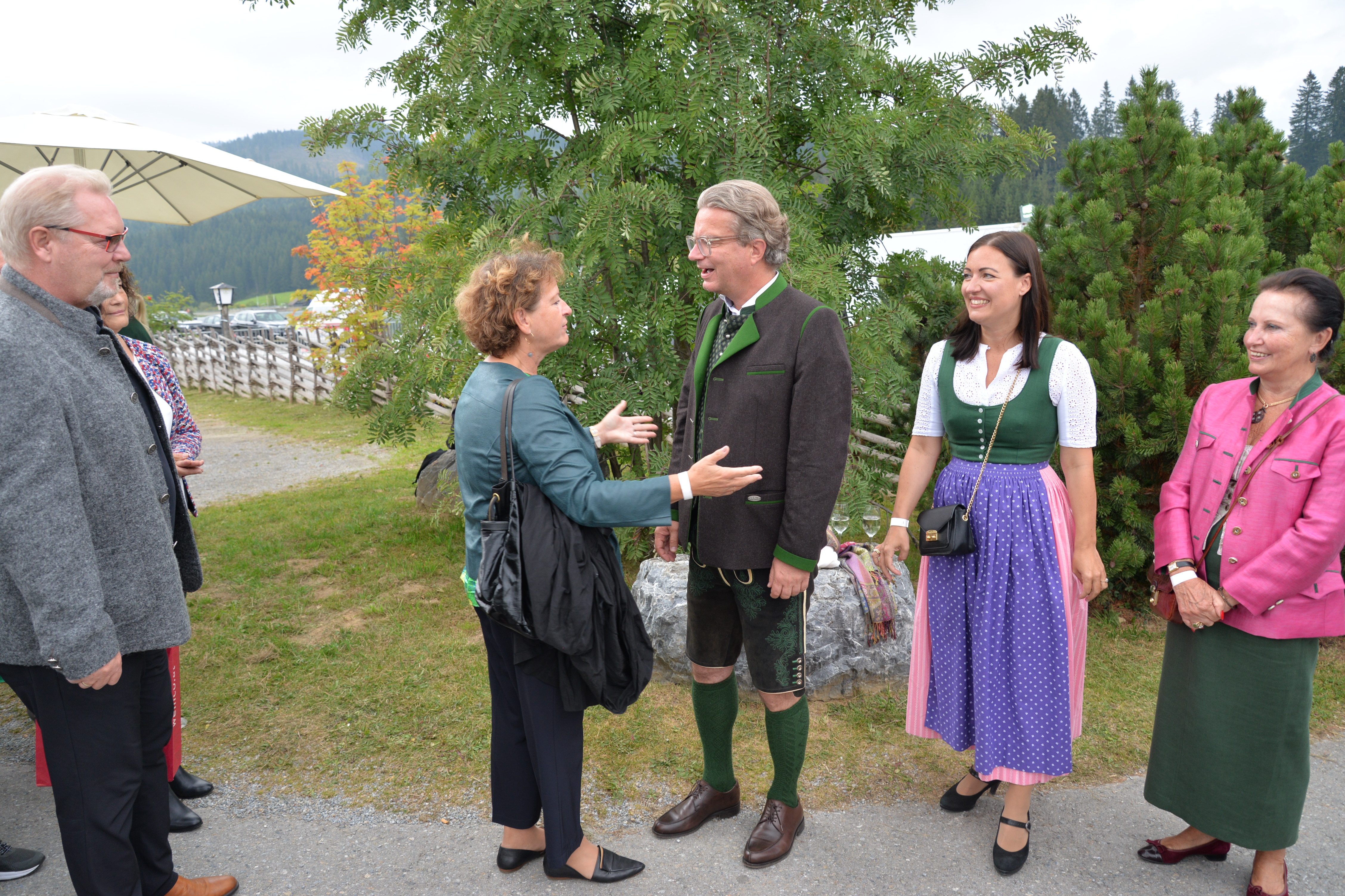 Christopher Drexler und Ursula Lackner