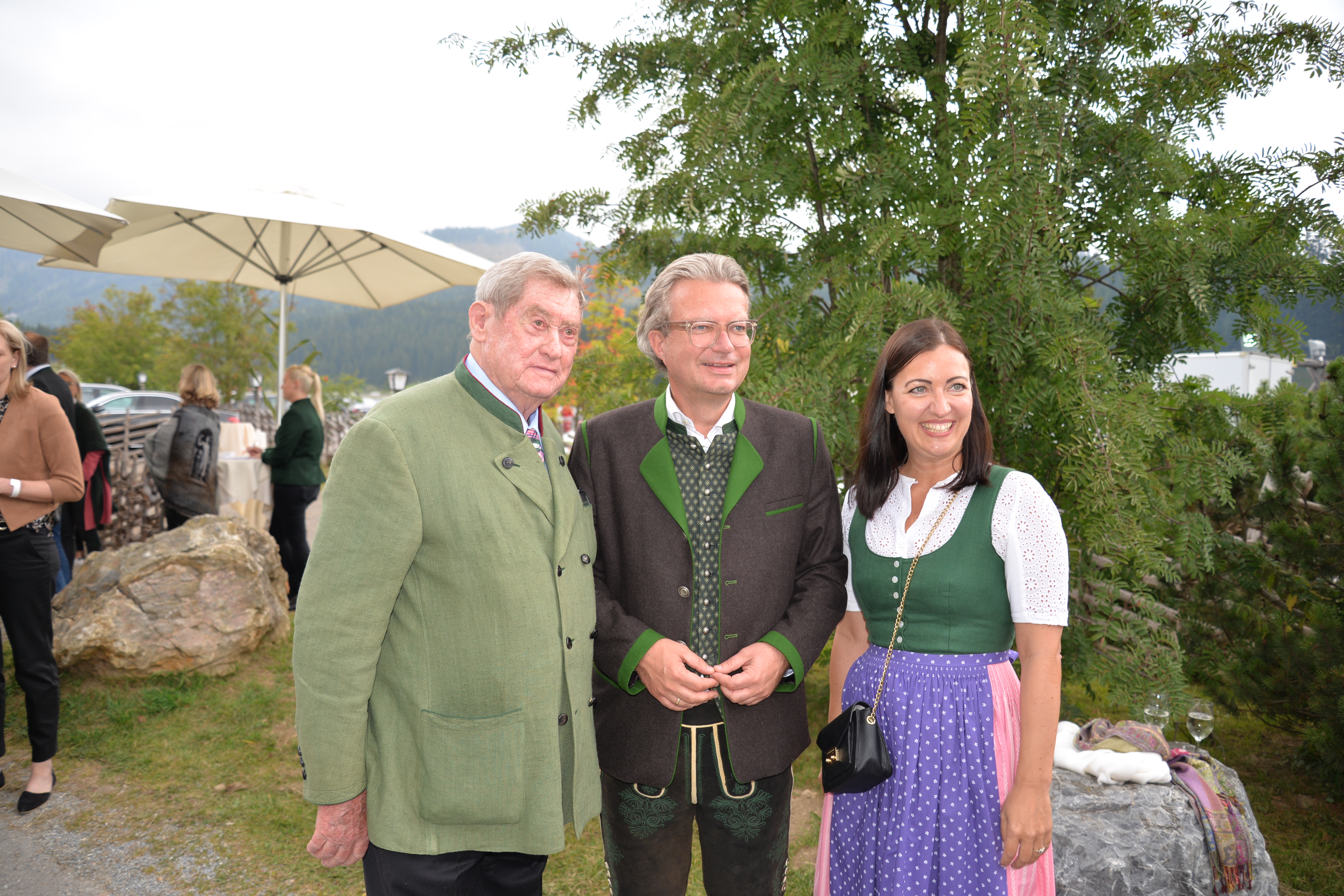 Christopher Drexler und Hannes Androsch