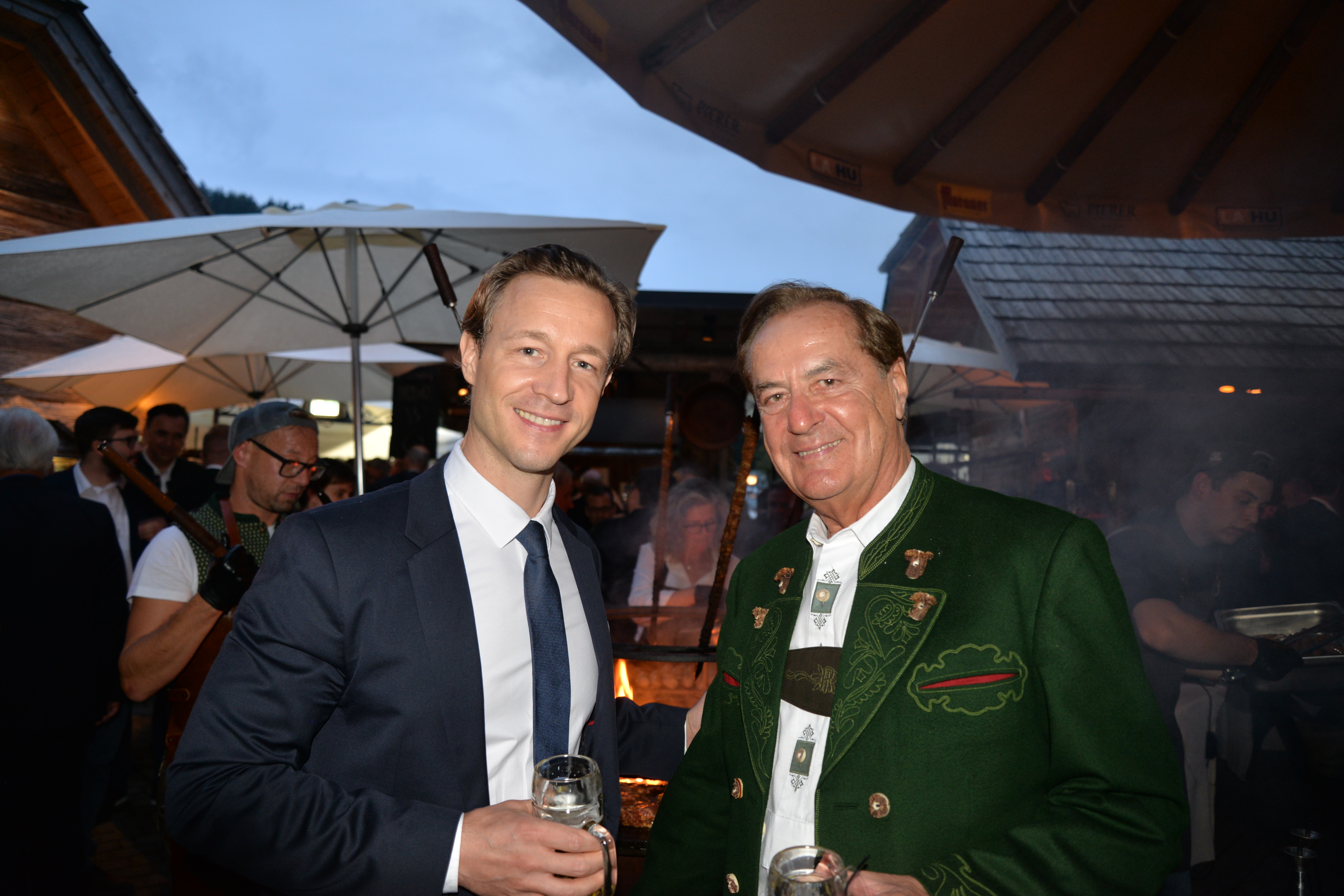 Gernot Blümel und Rudi Roth