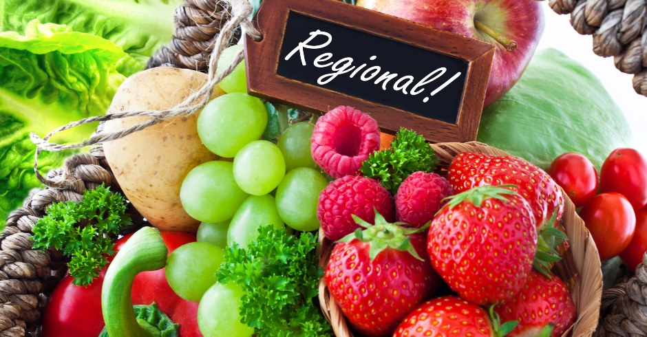 Obst und Gemüse regional