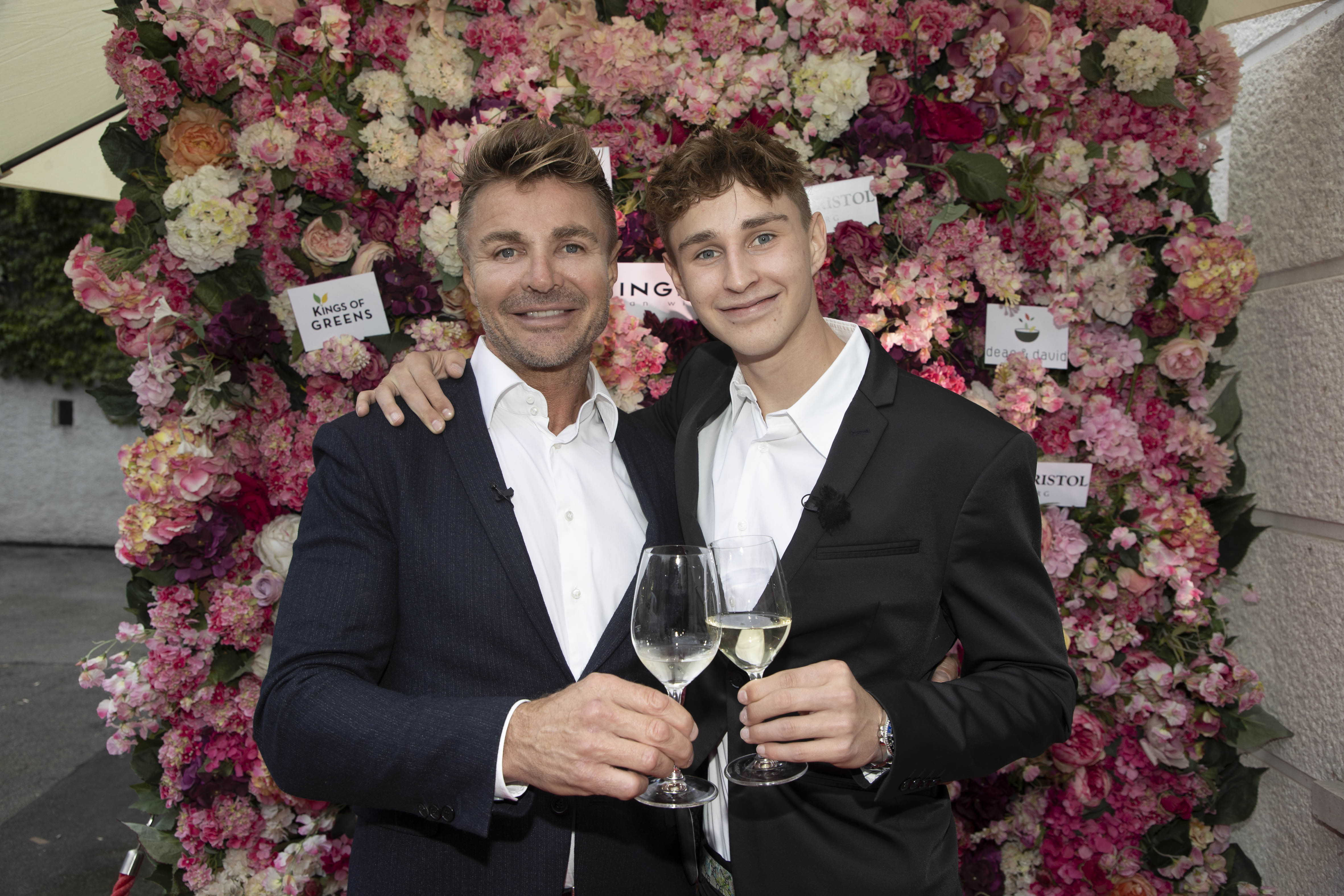 Leo Hillinger und Sohn Jack | Credit: Andreas Kolarik