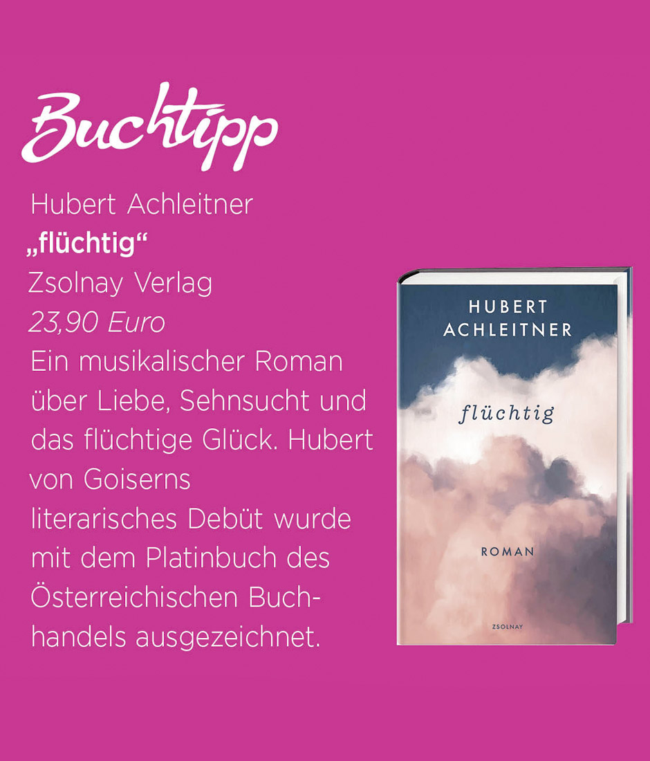 Buchtipp &quot;flüchtig&quot; von Hubert Achleitner
