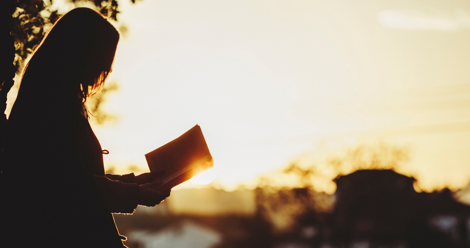 Frau liest ein Buch in der Dämmerung | Credit: iStock.com/Dani_Fotografo