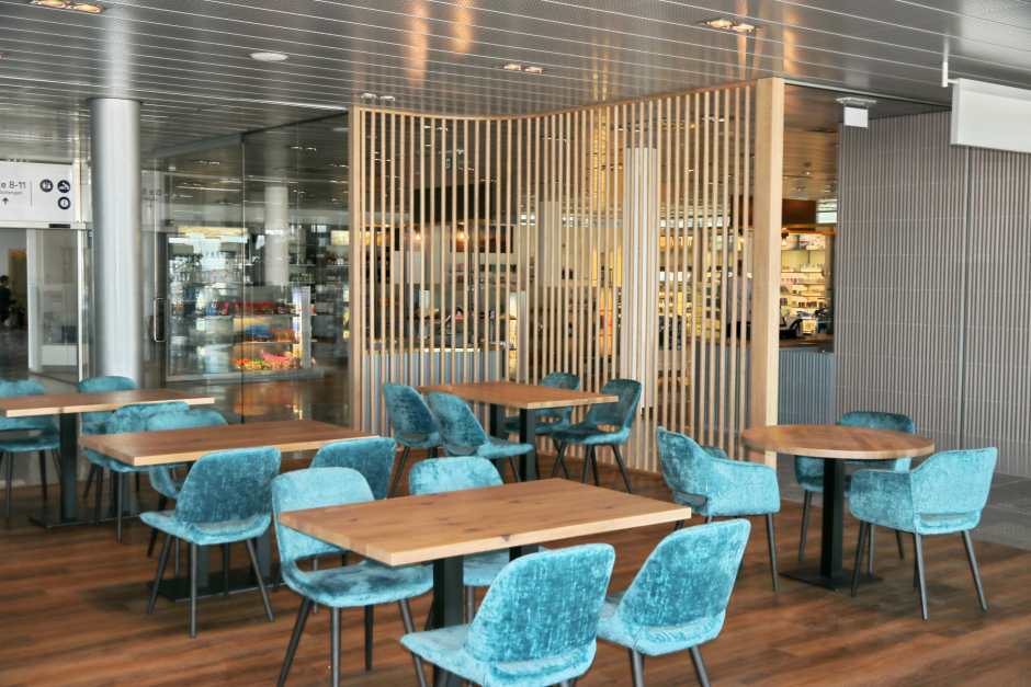 Lokal am Flughafen Linz | Credit: Linz Airport