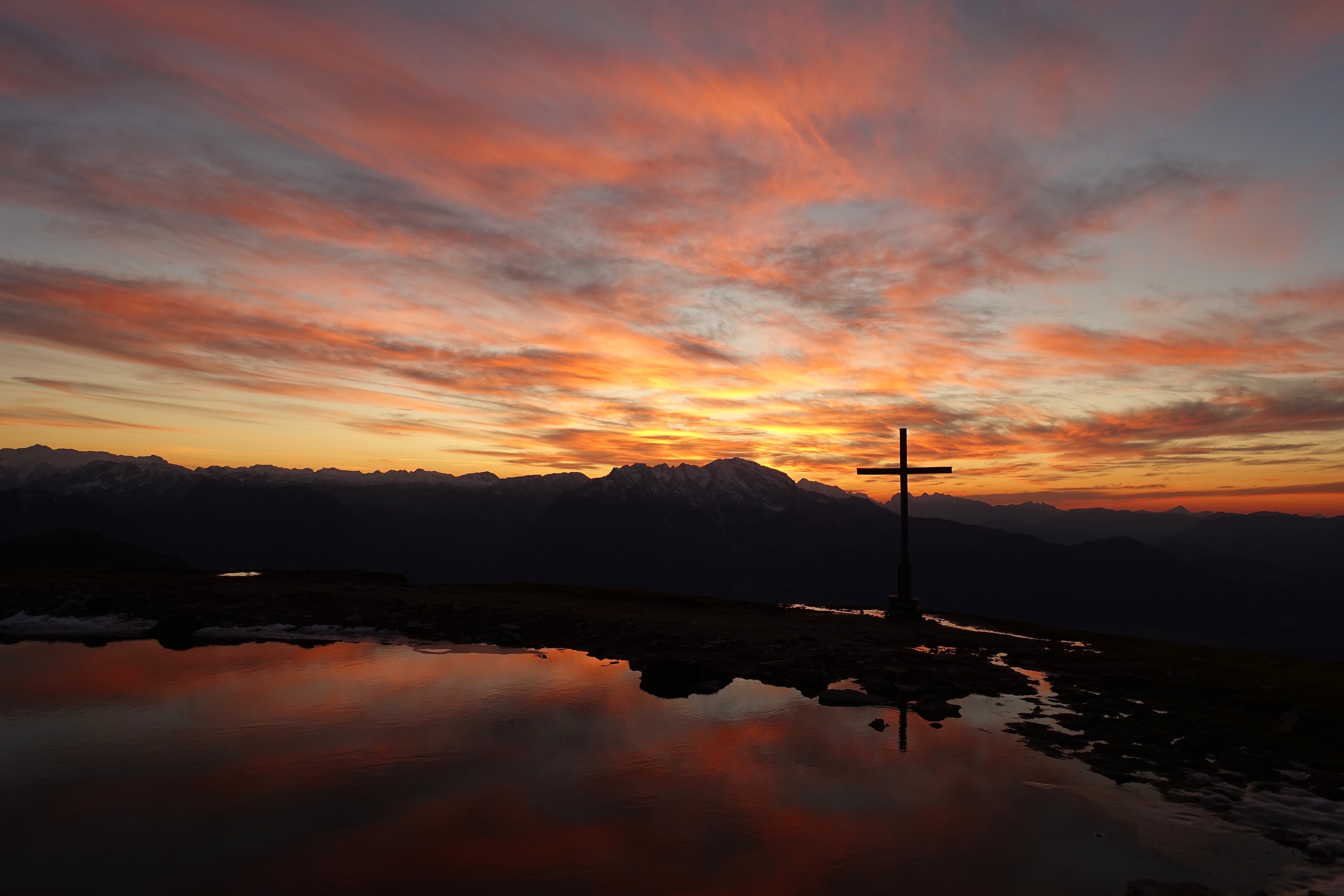 Sonnenuntergang am Trattberg | Credit: Simone Reitmeier