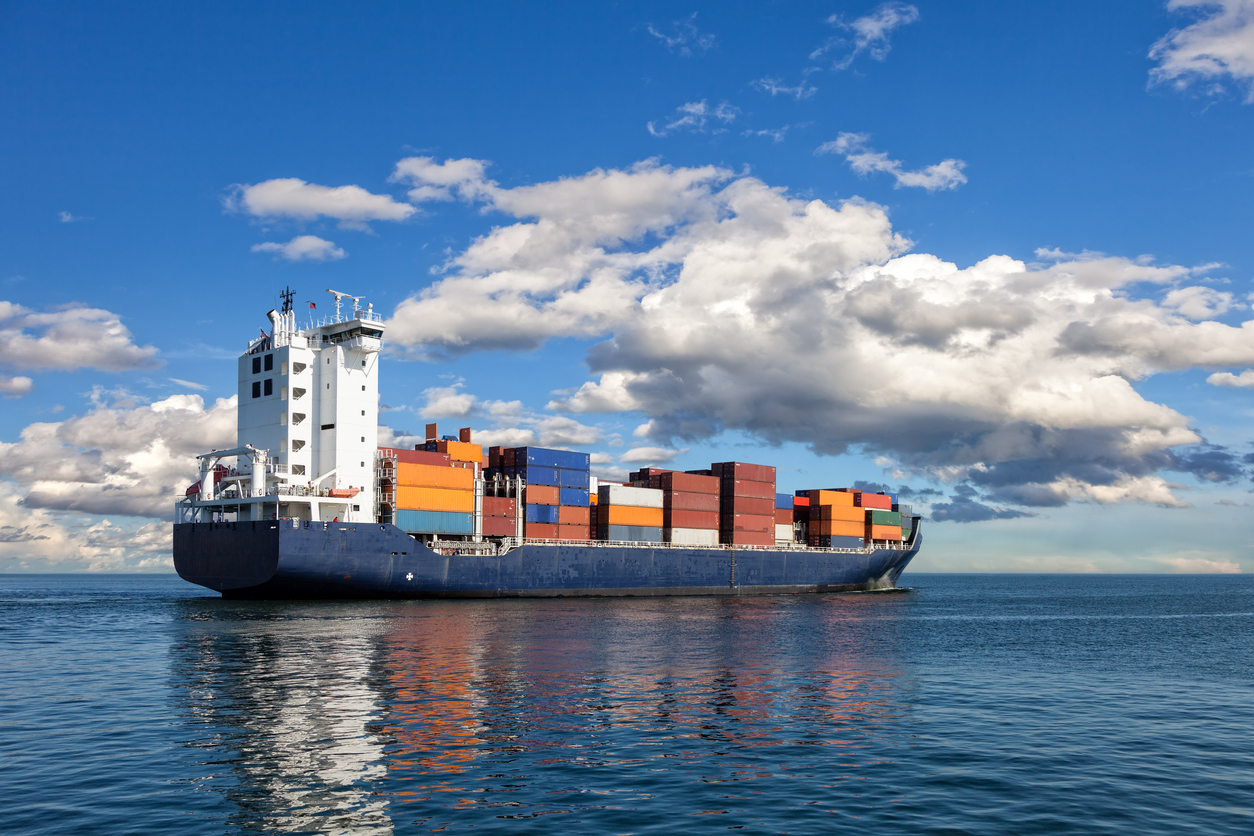 Containerschiff | Credit: nightman1965/iStockfoto