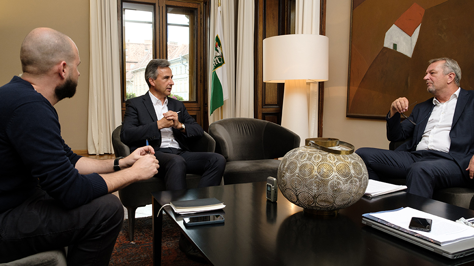 Siegfried Nagl im Gespräch mit dem Weekend Magazin