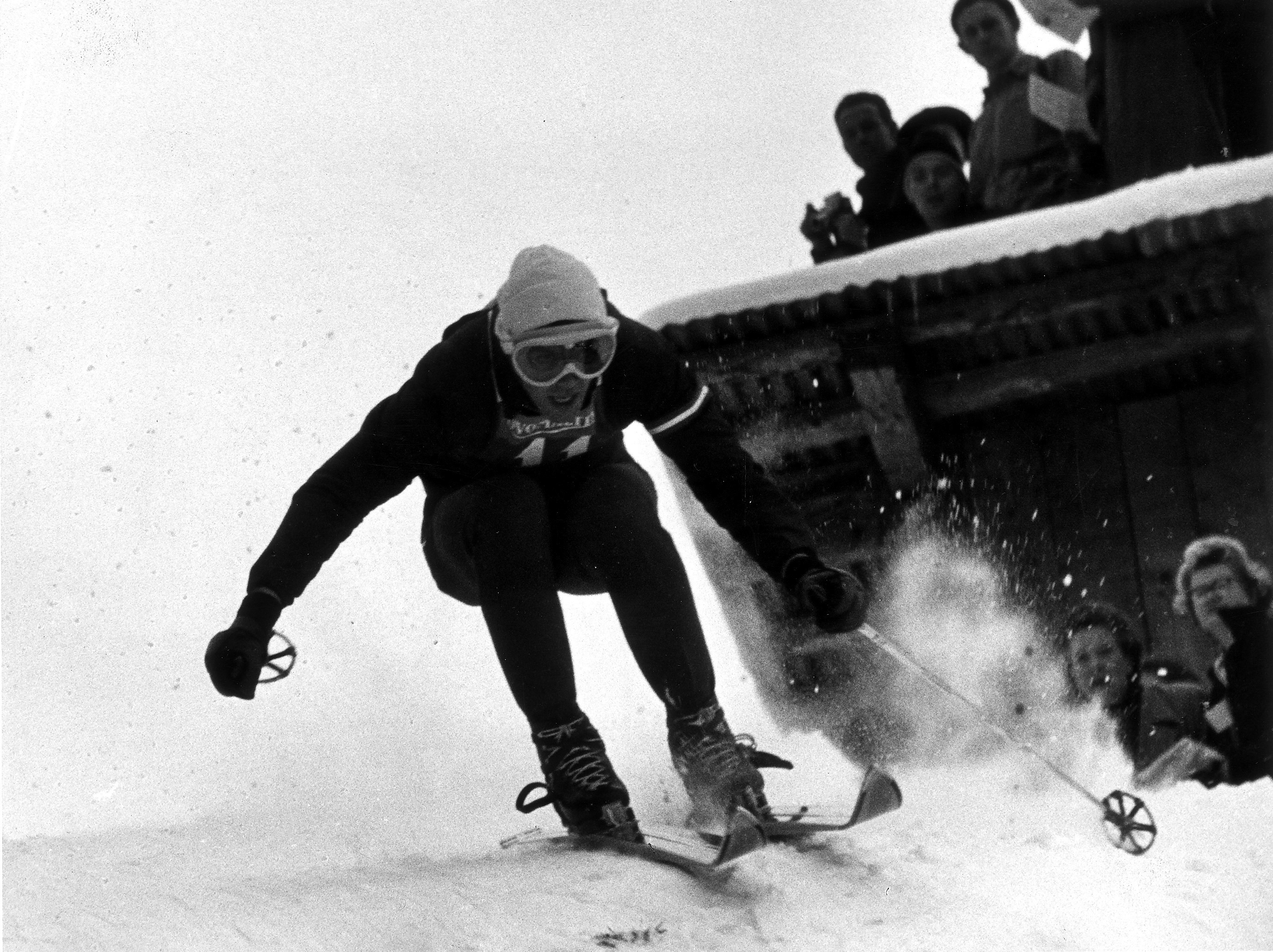 Olypmiasieger Ernst Hinterseer |Credit: ullstein - Seeger / Ullstein Bild / picturedesk.com