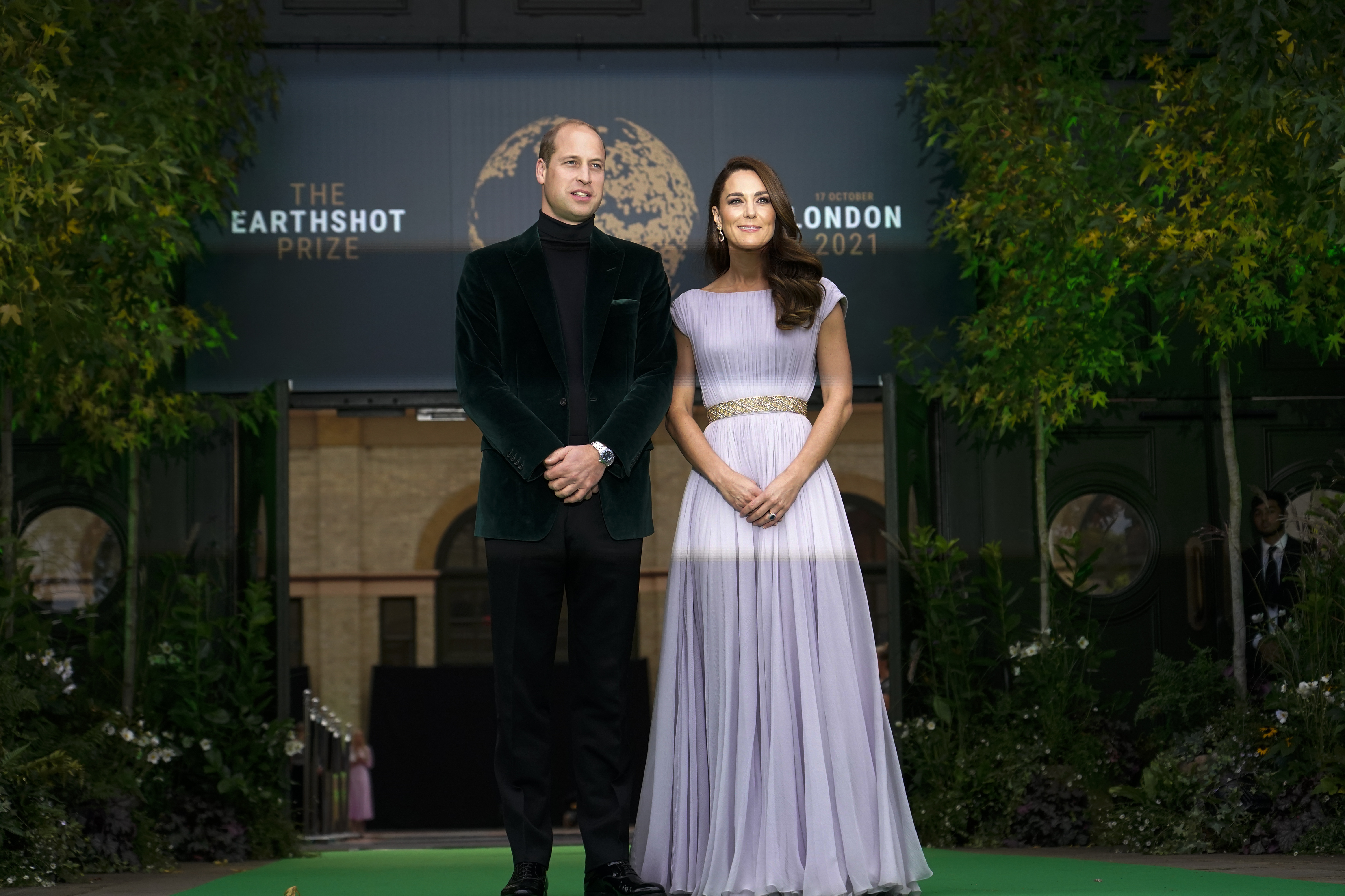 William und Kate bei der Verleihung des Earthshot-Preises