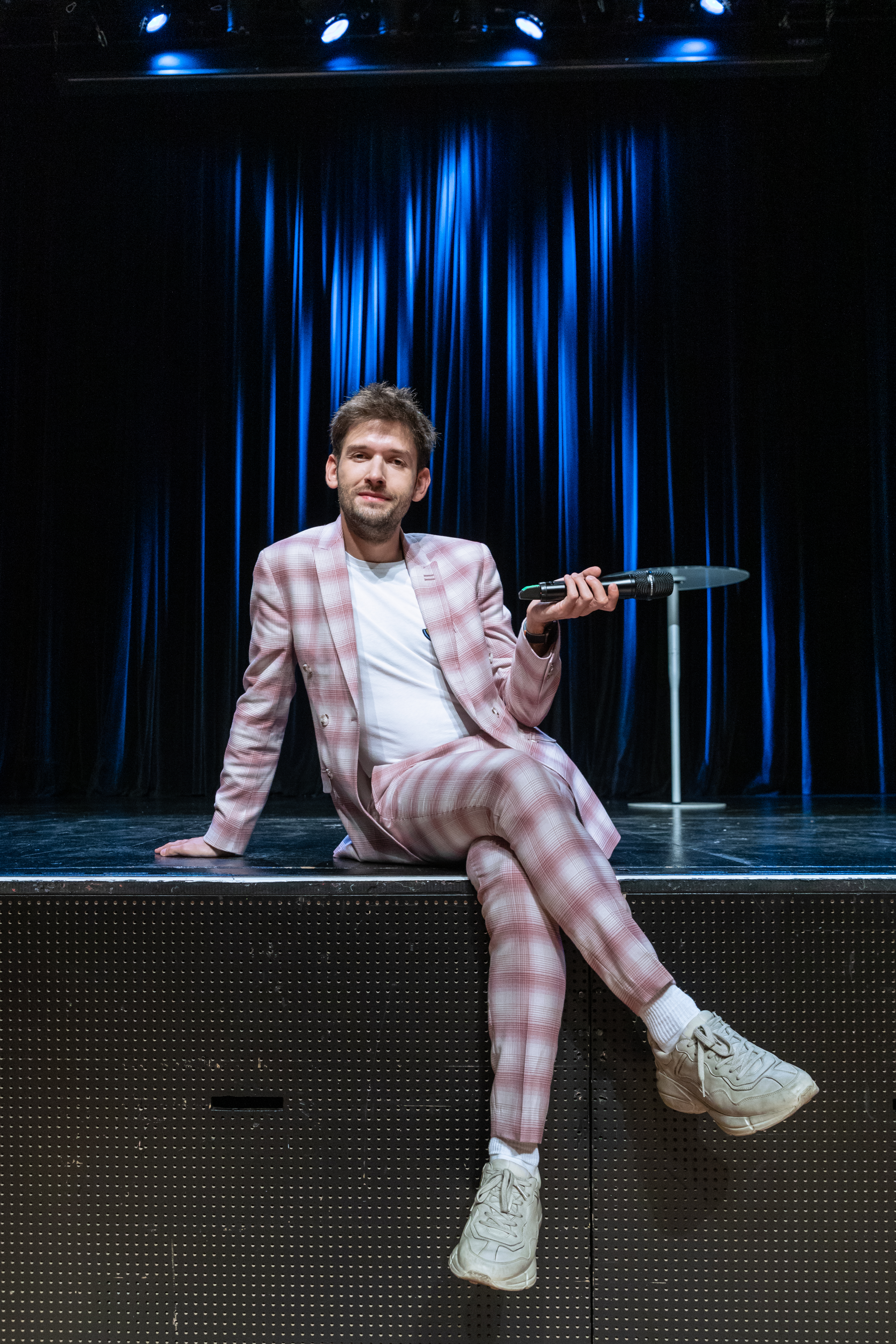 Michi Buchinger auf der Bühne