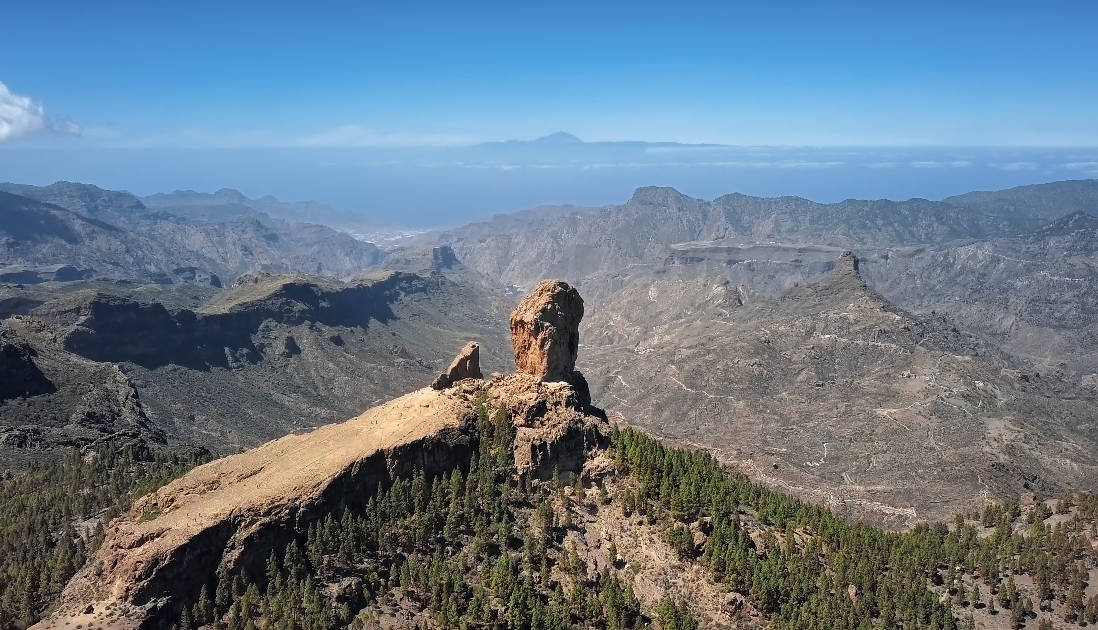 Der Roque Nublo in Gran Canaria
