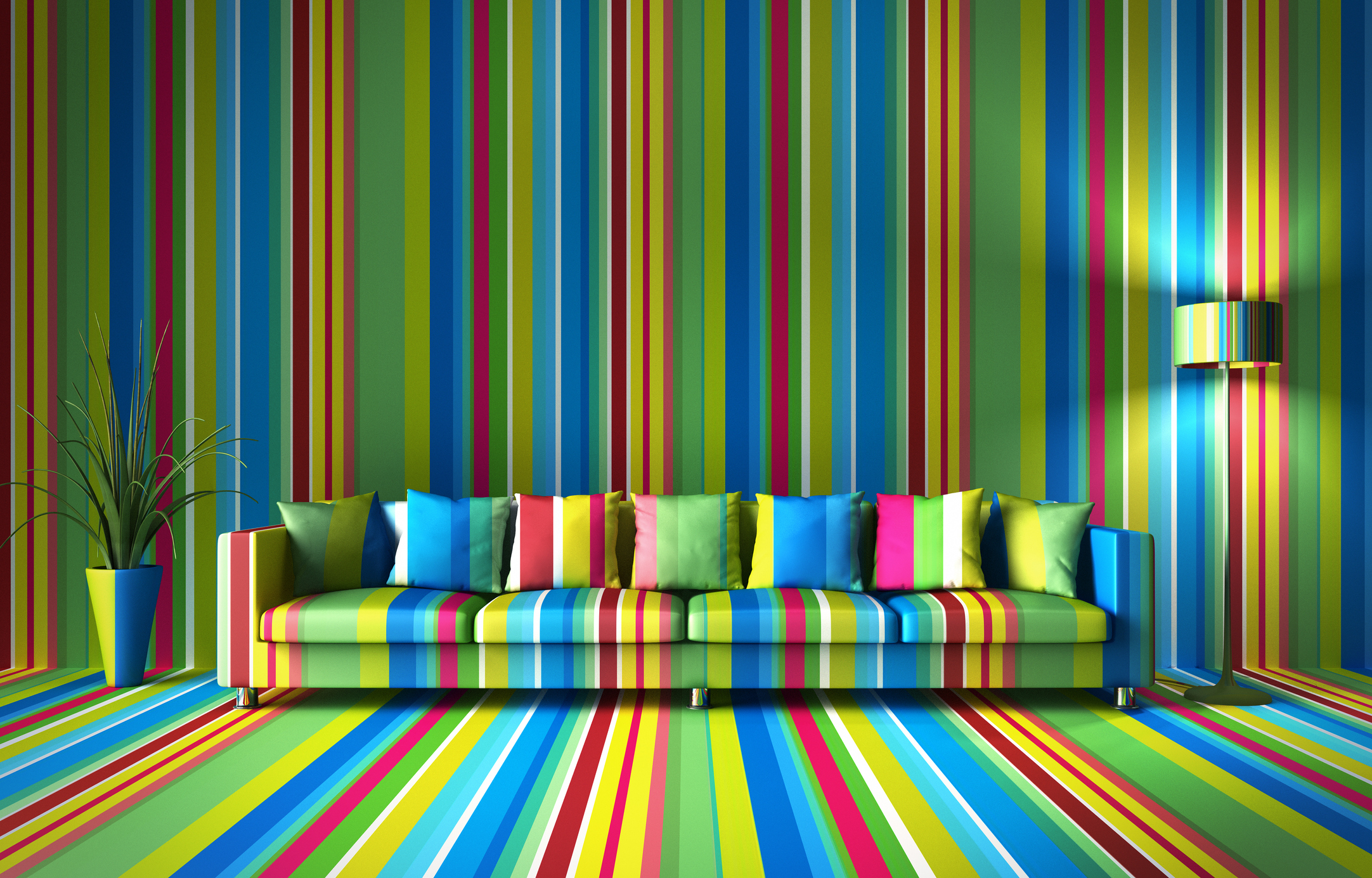 Bunte Wohnung | Credit: Getty Images/iStockphoto