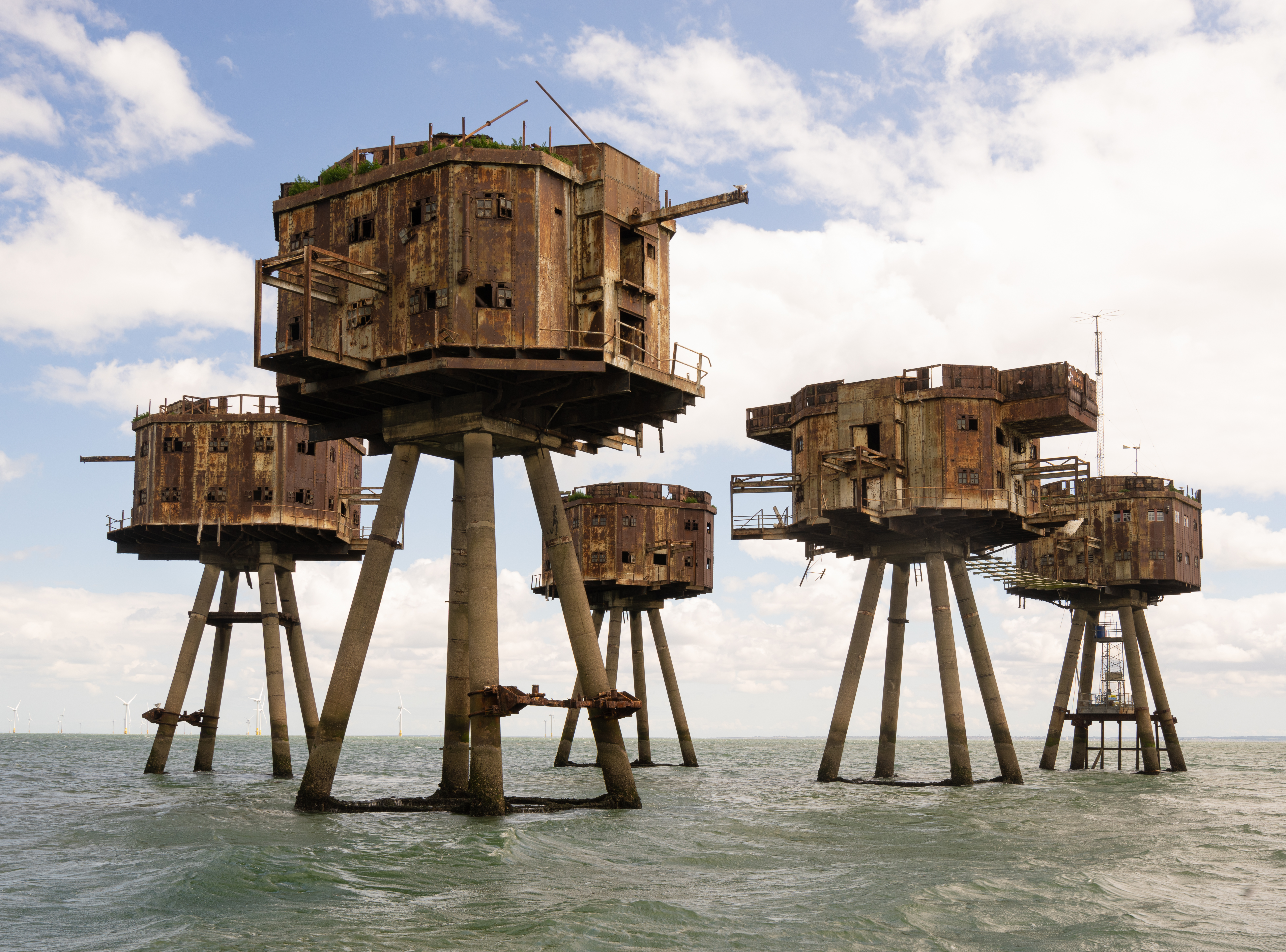 „Maunsell Sea Forts“ in England | Credit: iStock.com/Jonathan Talks