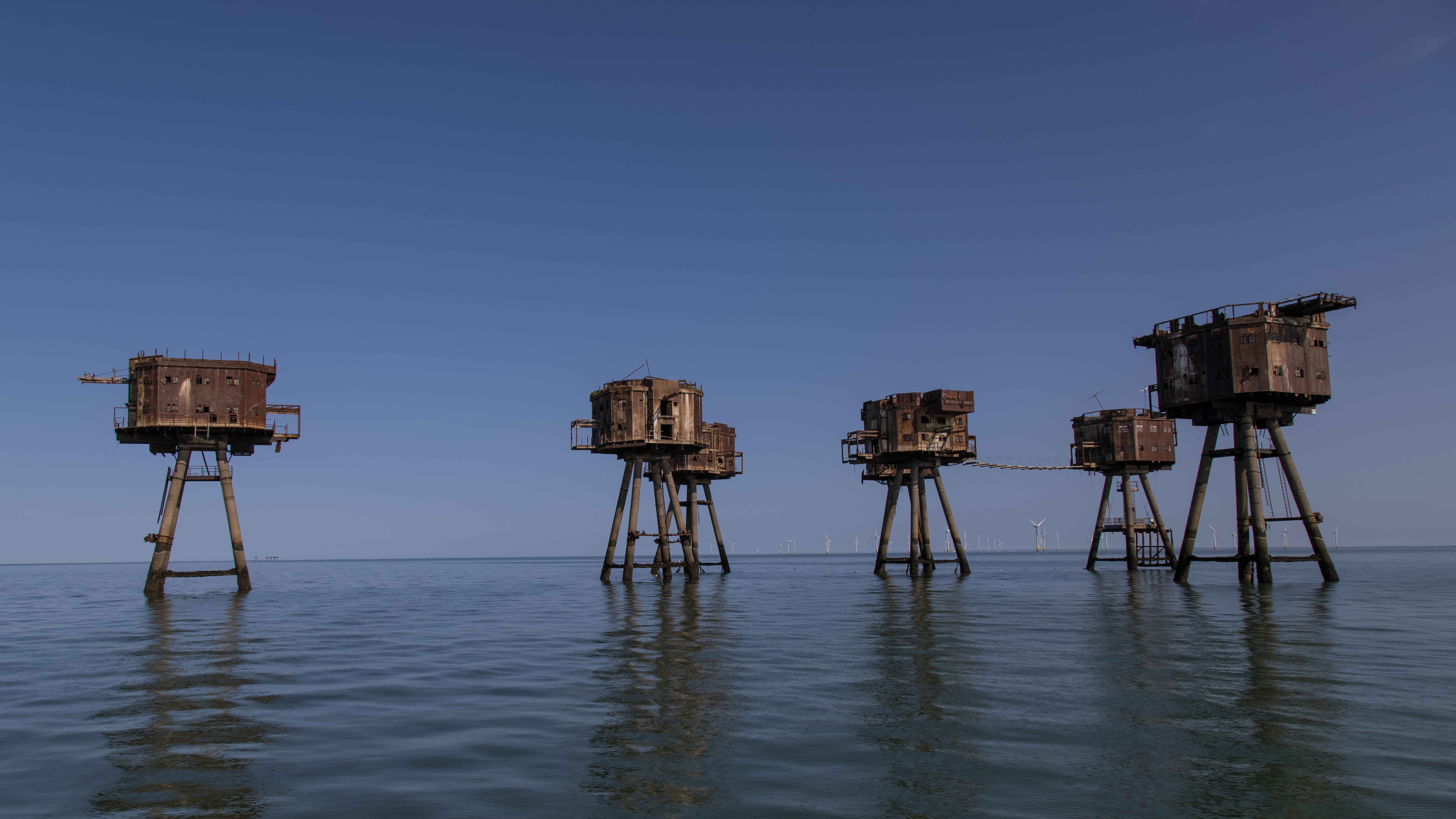 Maunsell Sea Forts: Marode Seefestung in England | Credit: iStock.com/ Daniel Bearham