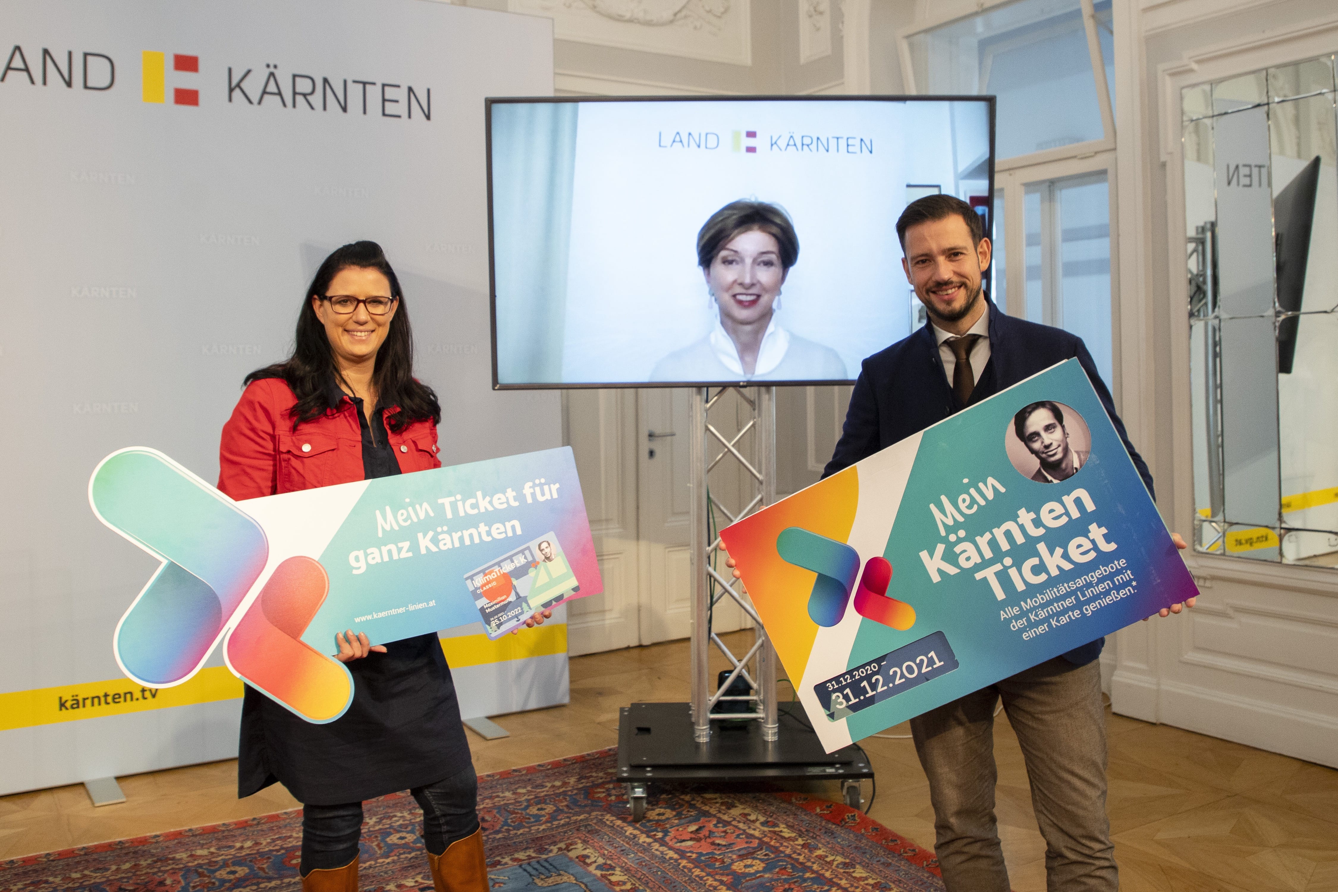 Kärnten Ticket mit Sara Schaar und Sebastian Schuschnig