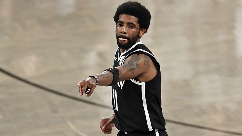 Kyrie Irving im Dress der Brooklyn Nets