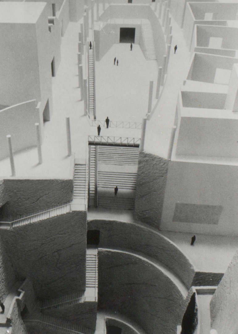 Modell Guggenheim Museum Salzburg | Credit: Stadtarchiv Salzburg/Fotosammlung