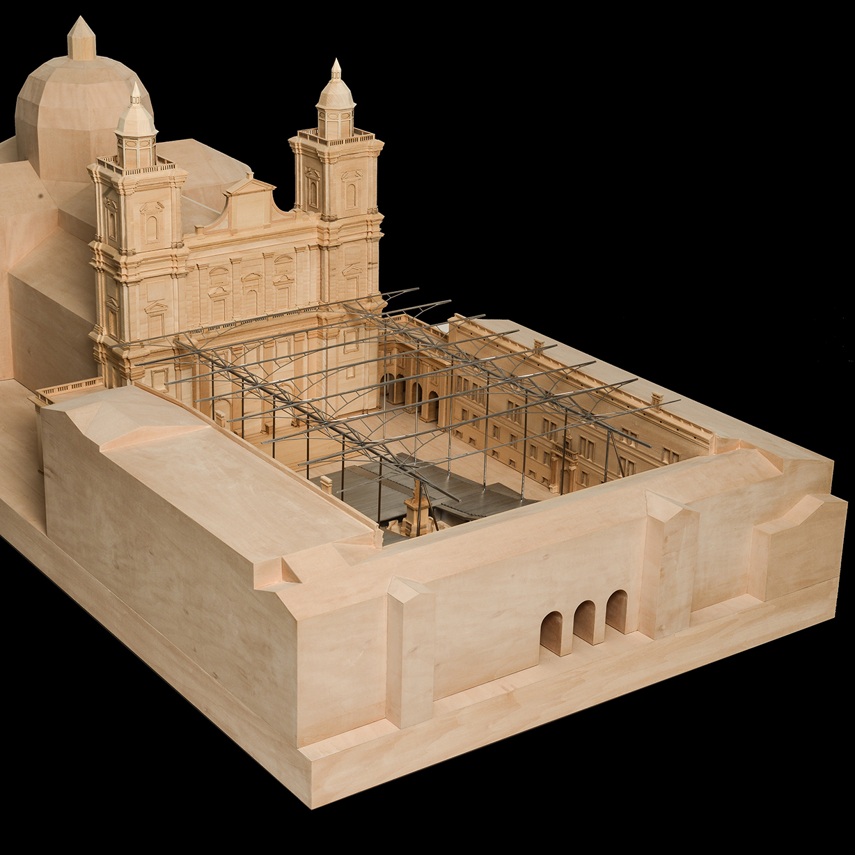 Modell: Mobile Domüberdachung | Credit: Jabornegg &amp; Pálffy