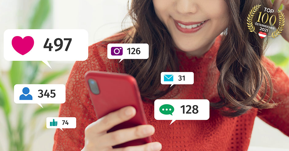 Frau mit Handy in der Hand I Credit: iStock.com/metamorworks