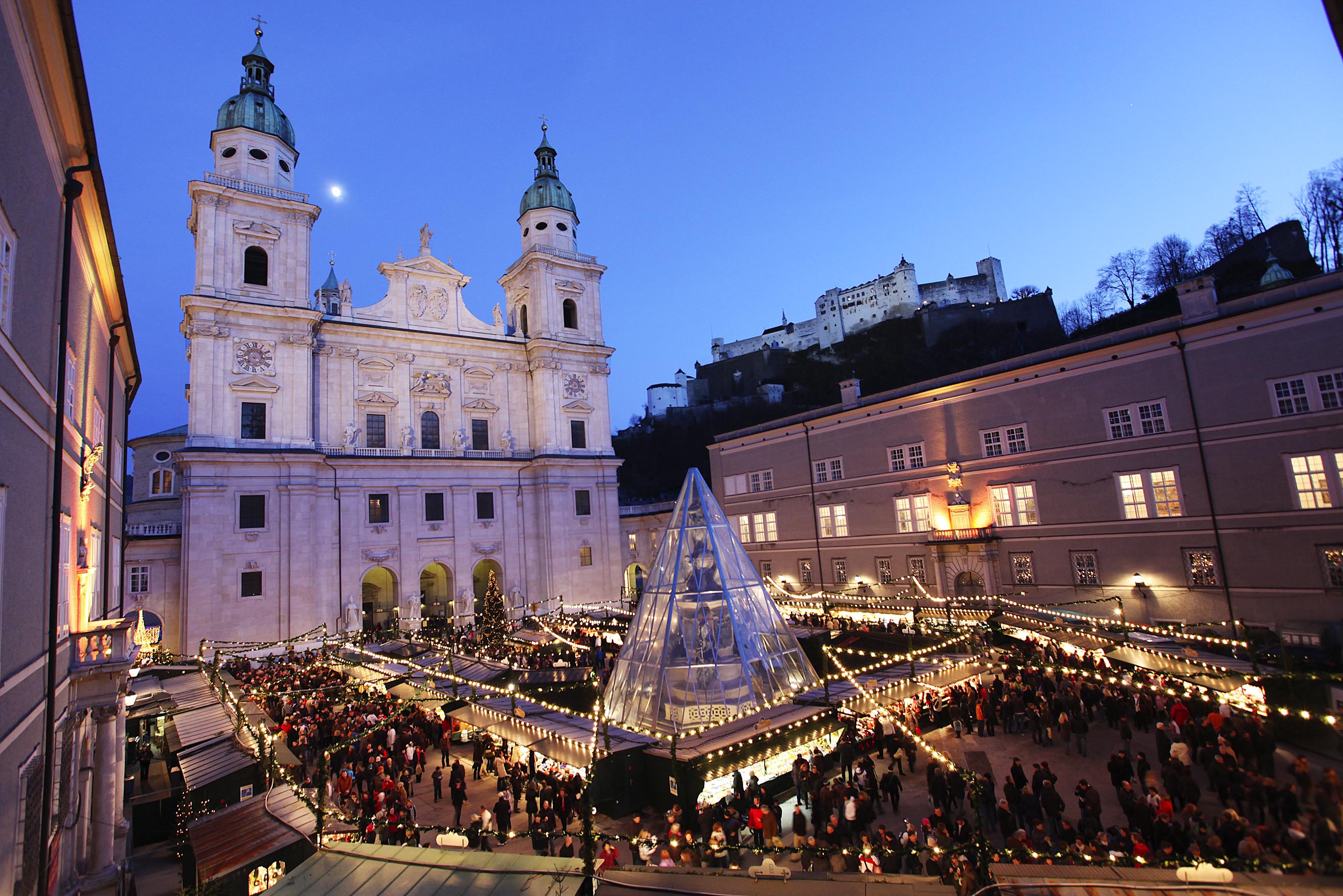 Salzburger Christkindlmarkt am Domplatz | Credit: christkindlmarkt.co.at, Salzburg/wildbild