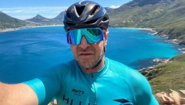 Selfie von Leo Hillinger in Südafrika