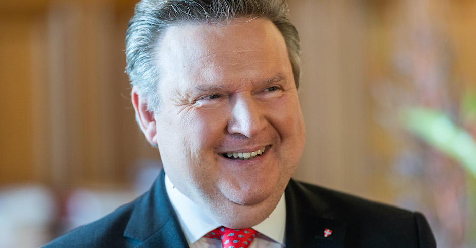 Michael Ludwig lacht