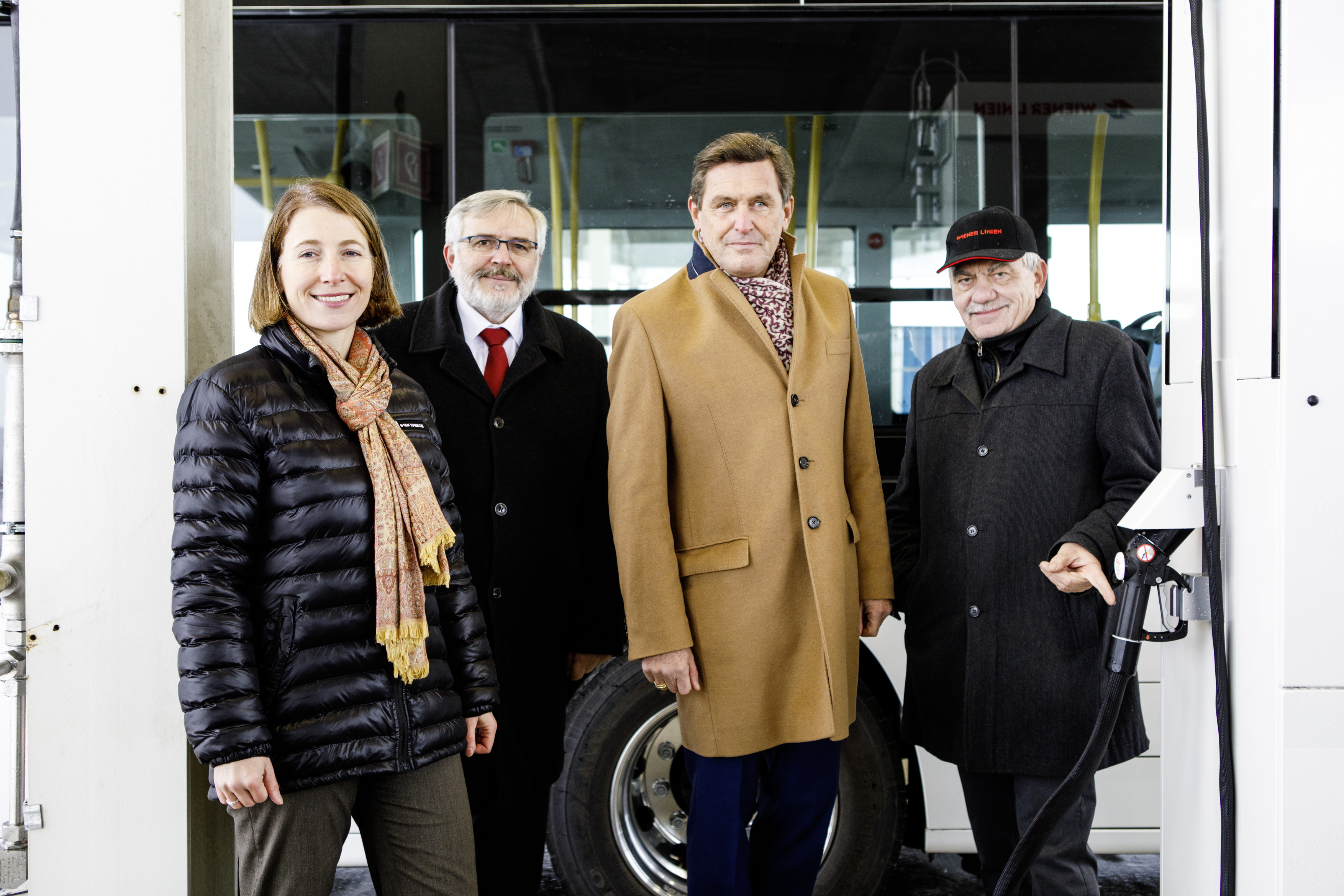 Vorstellung des neuen Wasserstoffbusses| Credit: Wien Energie/Max Kropitz