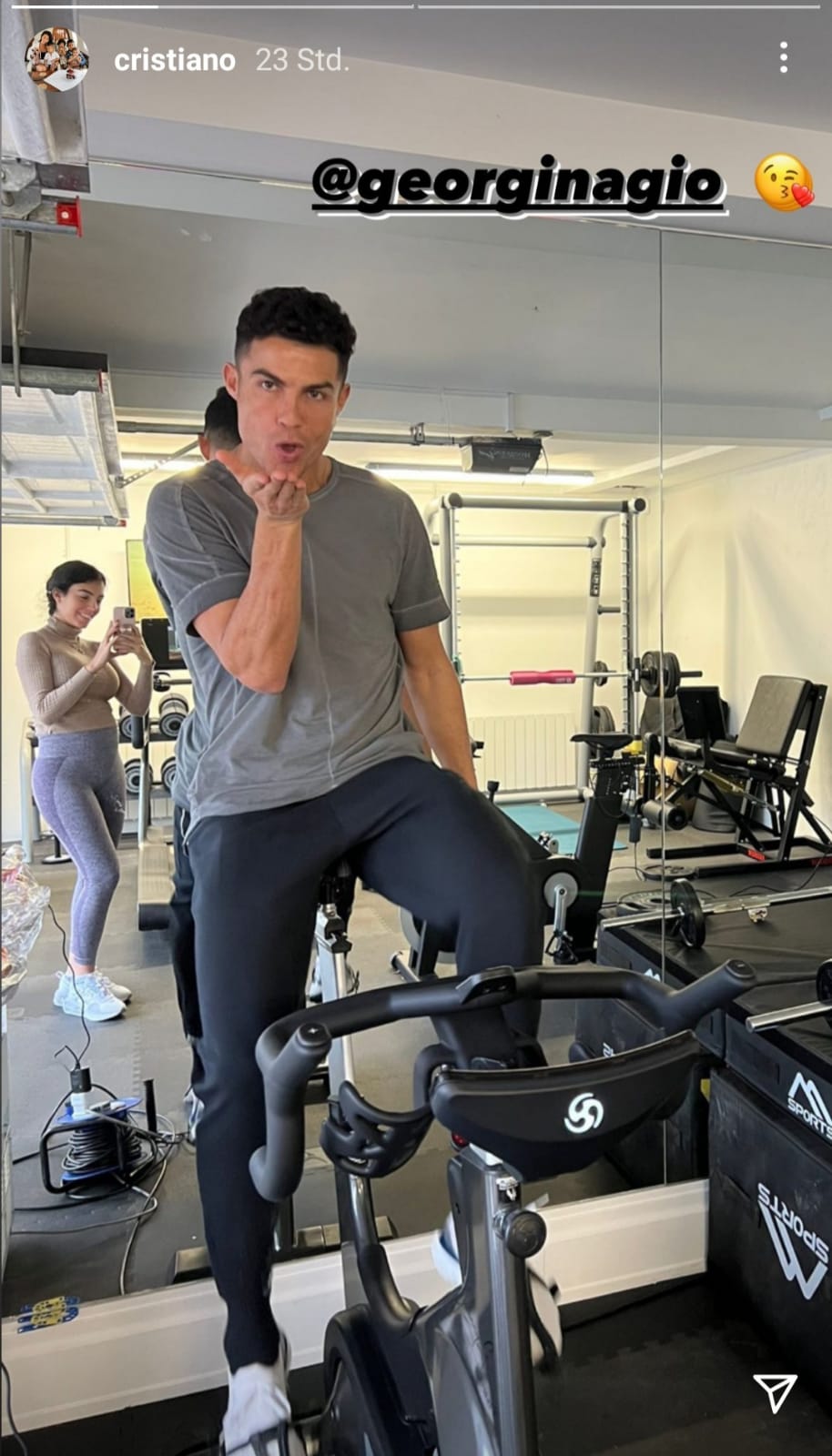 Die Instagram-Story von Christiano Ronaldo