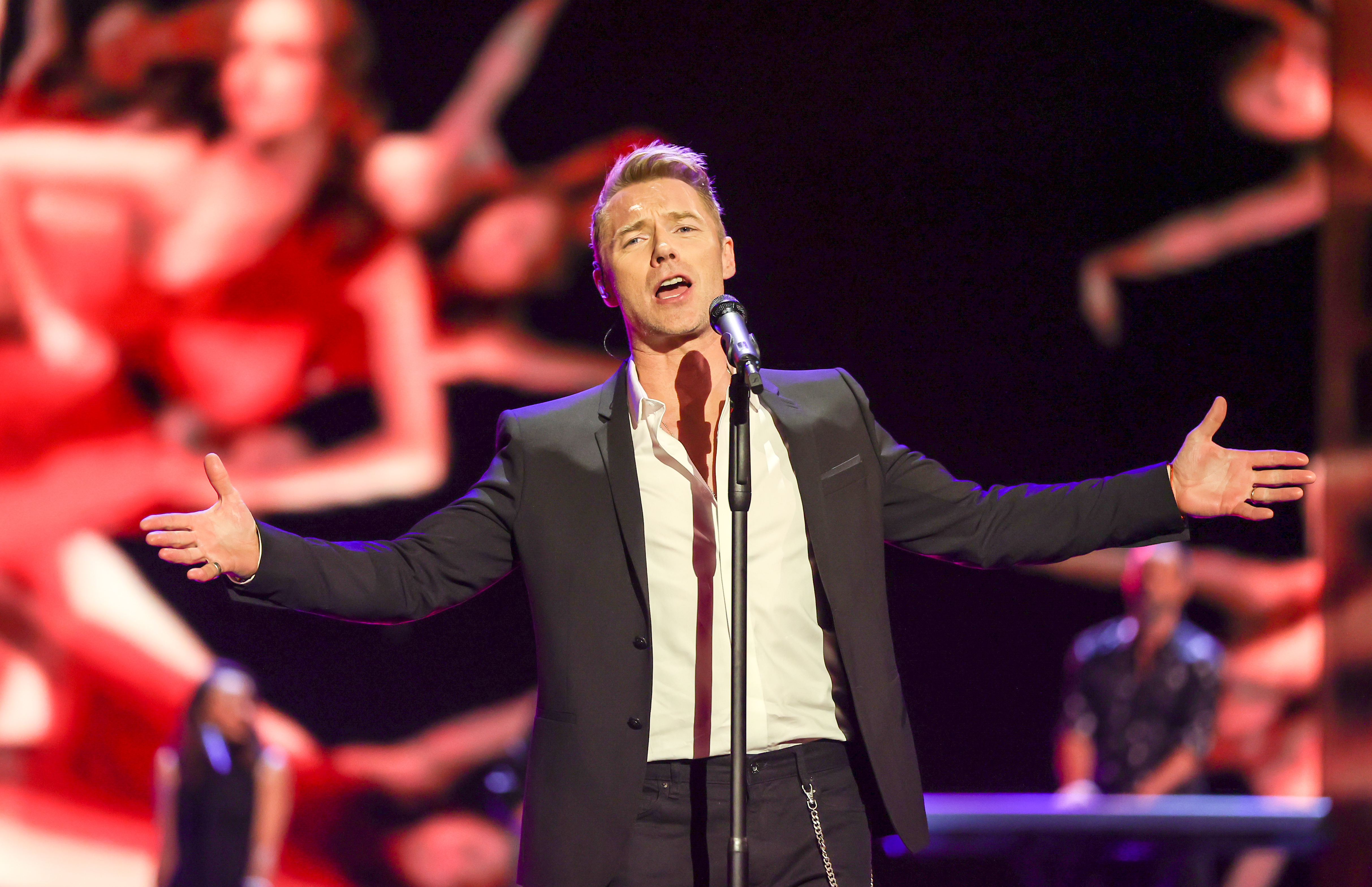 Der irische Sänger Ronan Keating