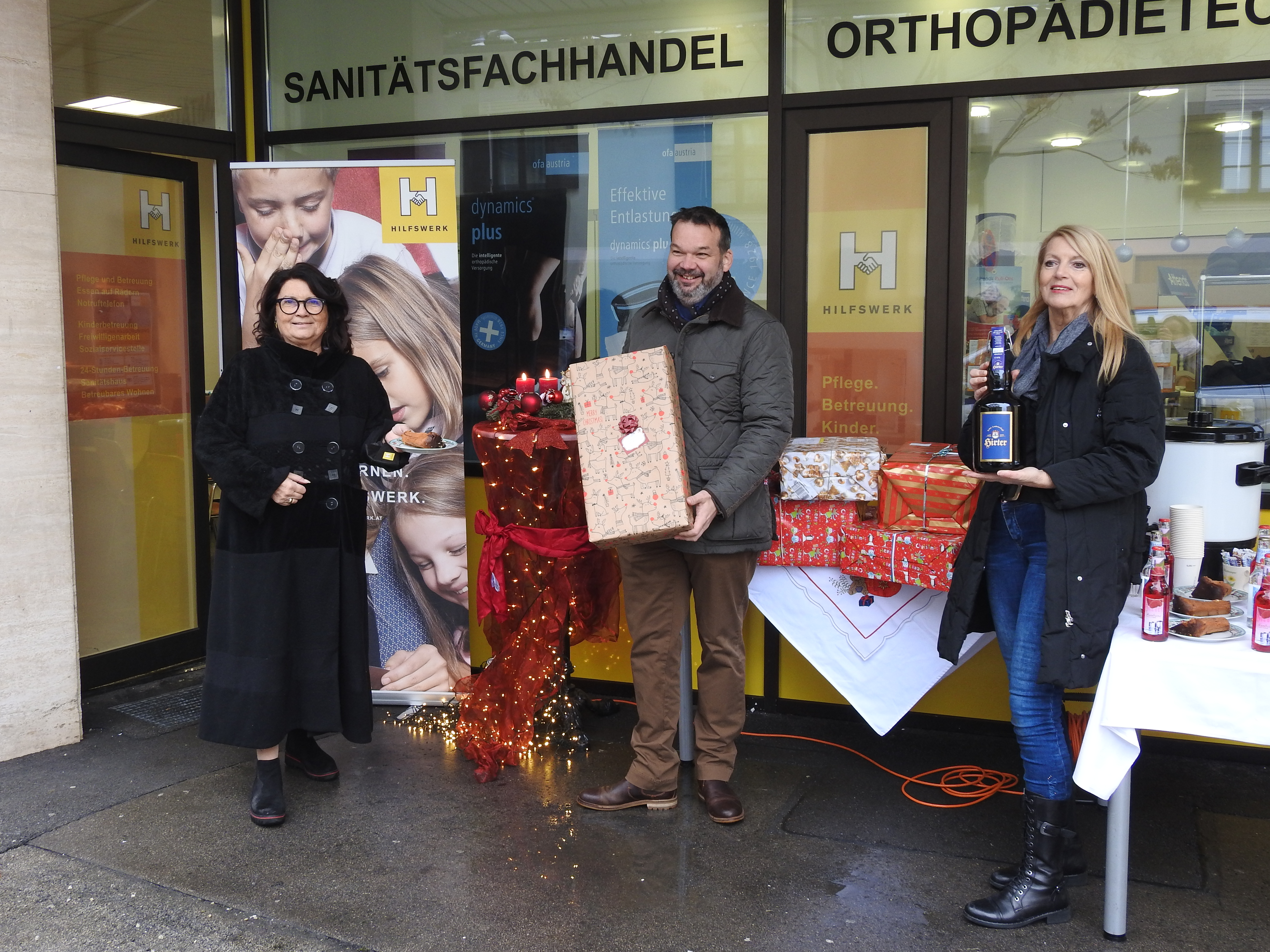 Hirter unterstützt Hilfswerk Kärnten