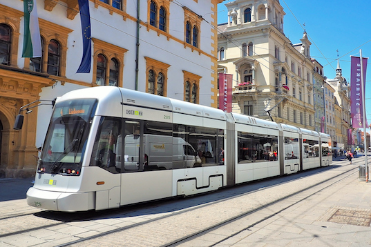 Straßenbahn in Graz
