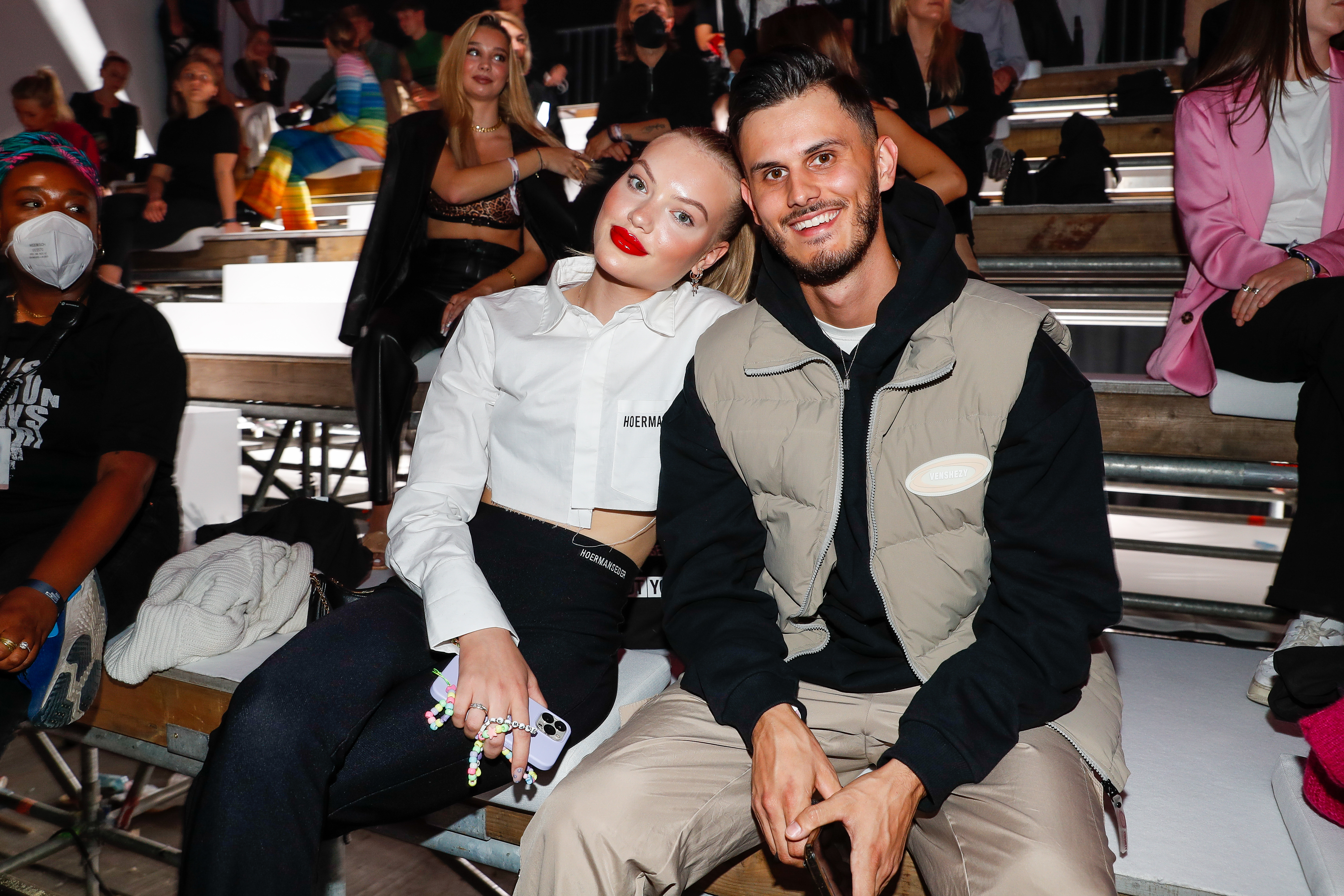 Cheyenne Ochsenknecht mit ihrem Ehemann Nino