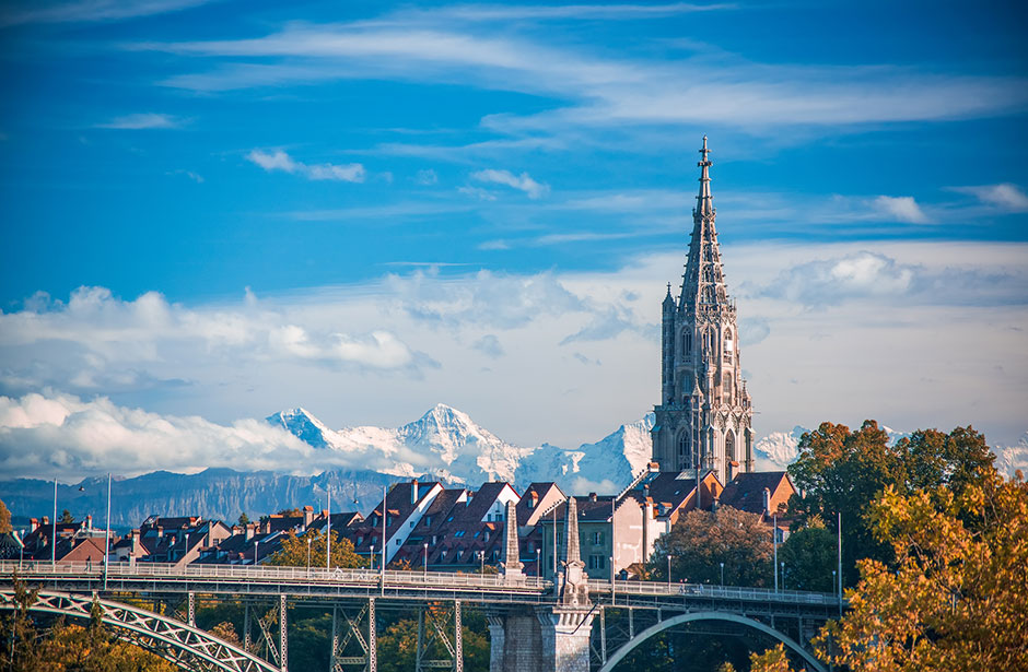 Ansicht des Münsterturms in Bern | Credit: iStock.com/Haidamac