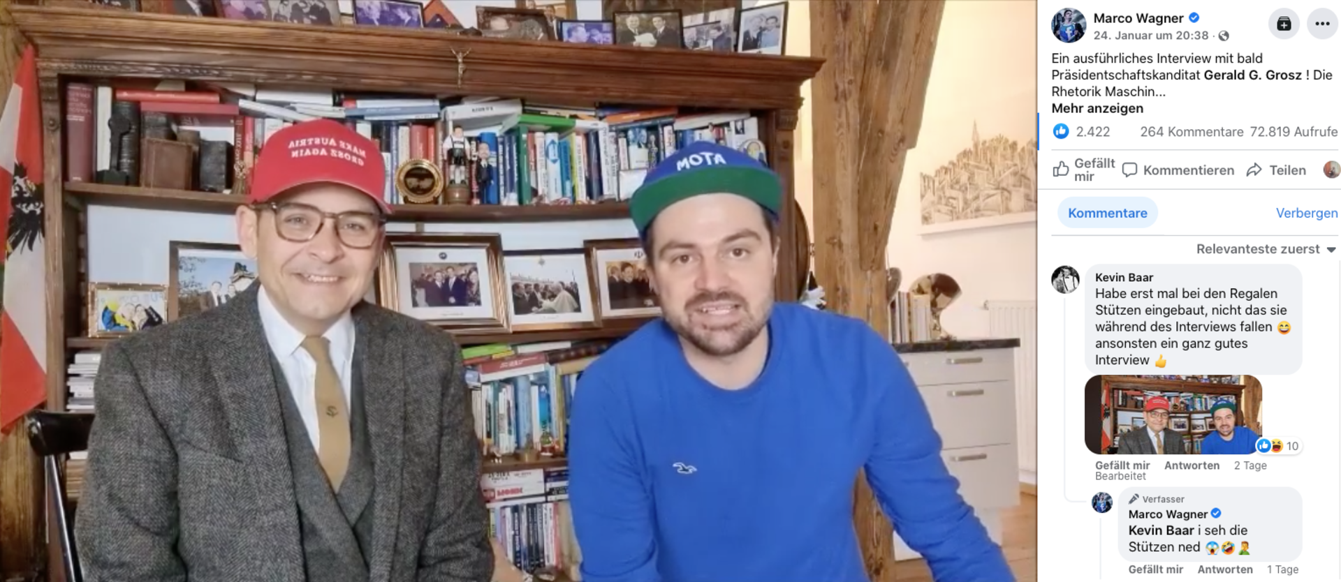 Marco Wagner und Gerald Grosz