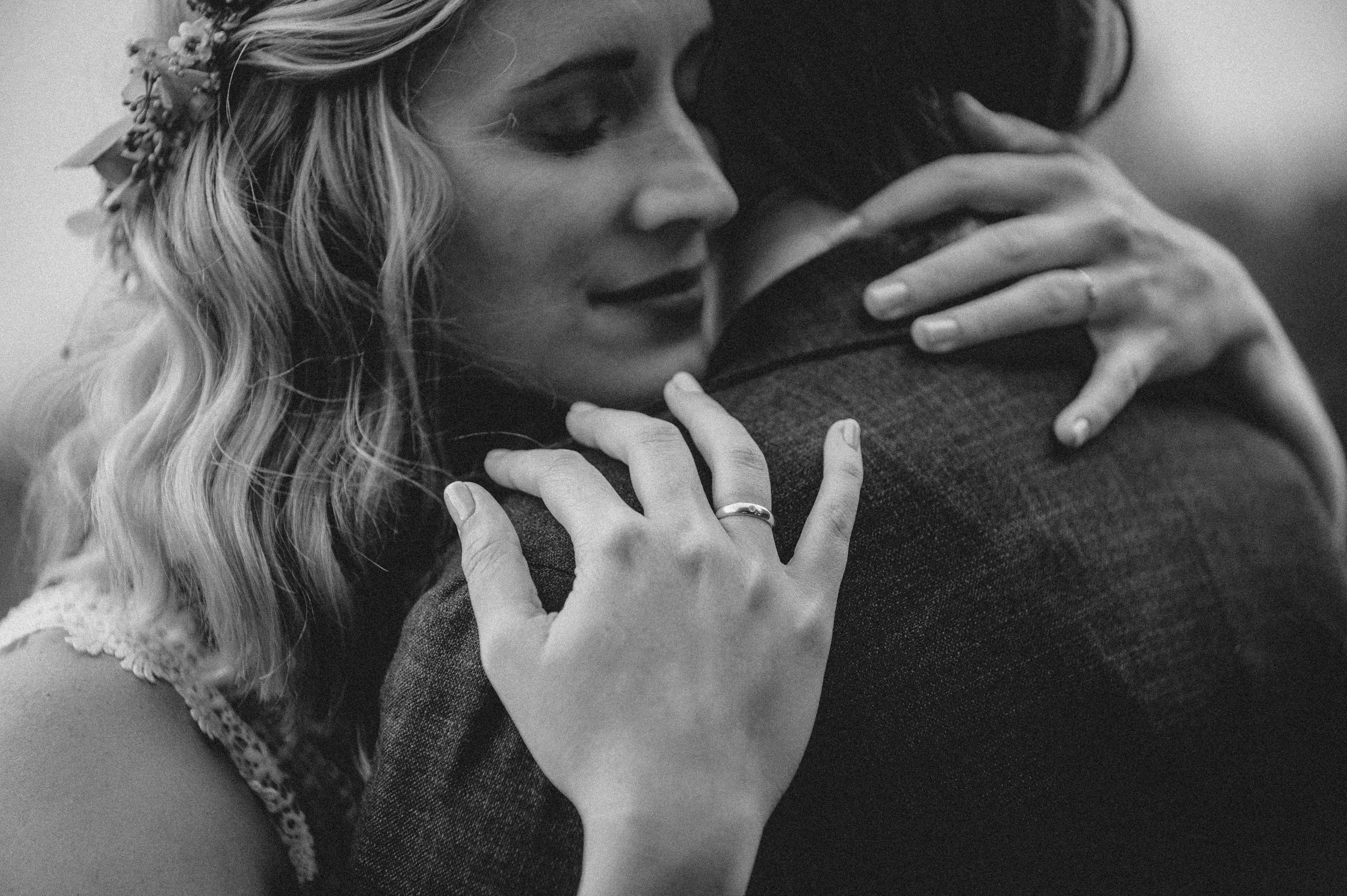 Couple Shooting Close Up