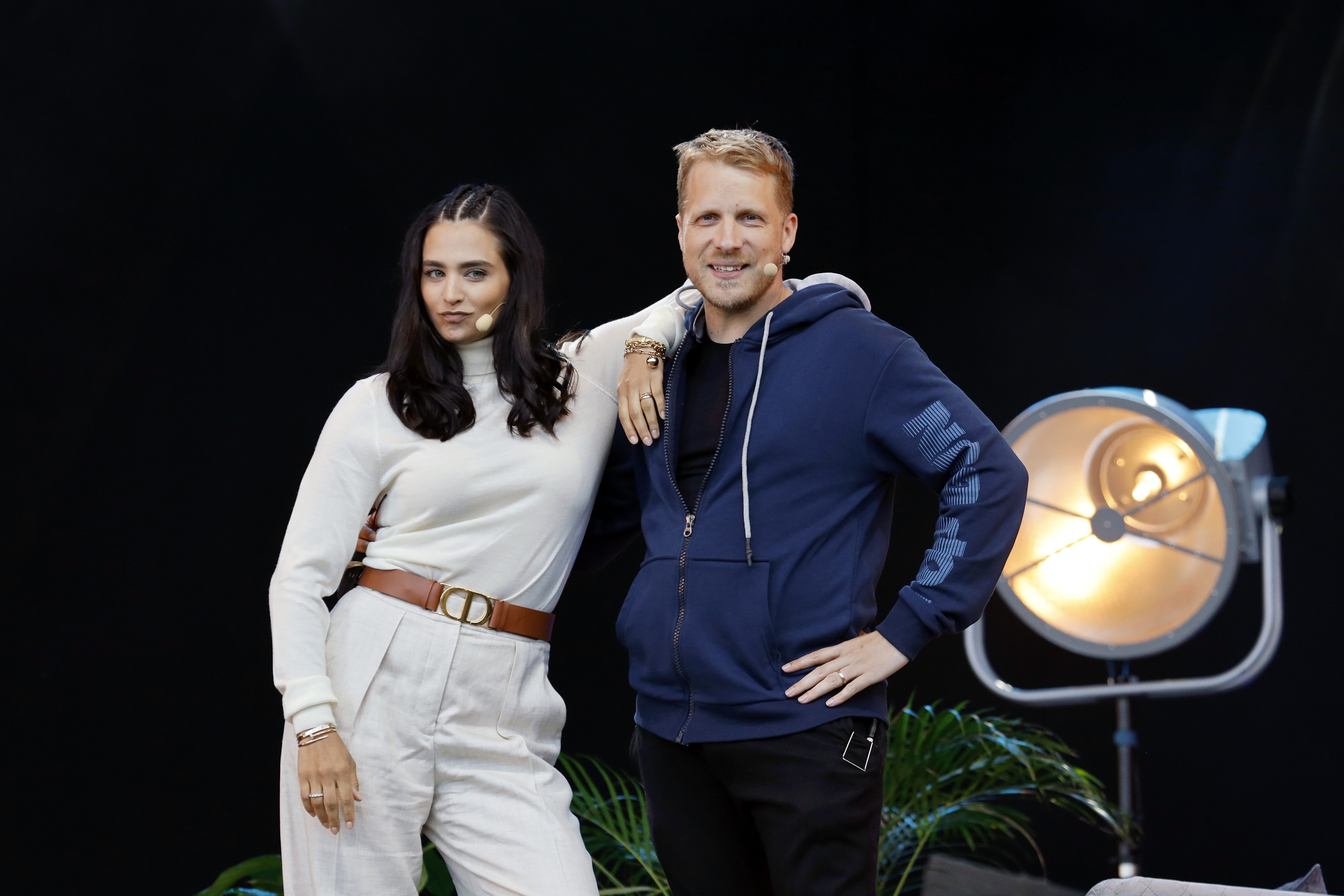 Oliver und Amira Pocher