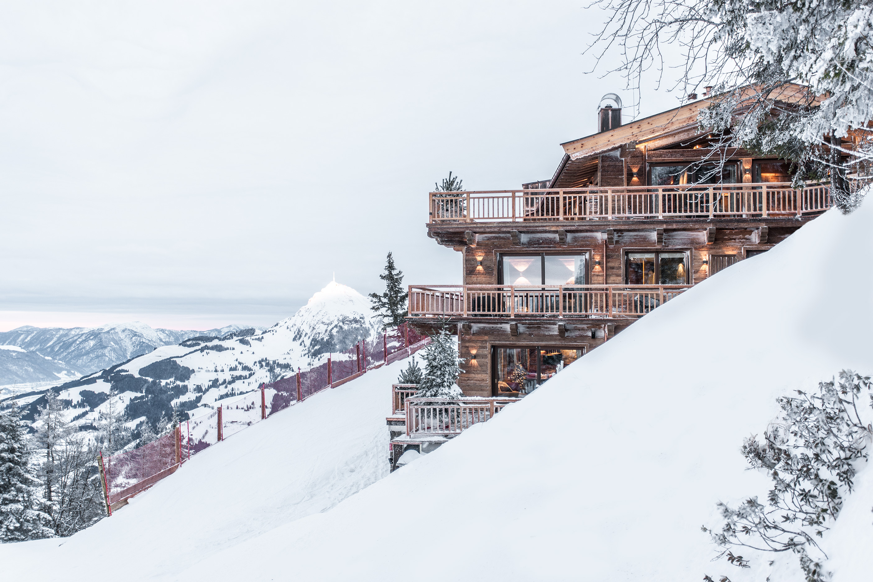 Direkt an der Streif | Credit: Hahnenkamm Lodge Kitzbühel