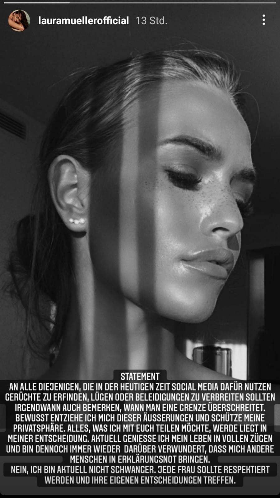 Das Statement von Laura Müller