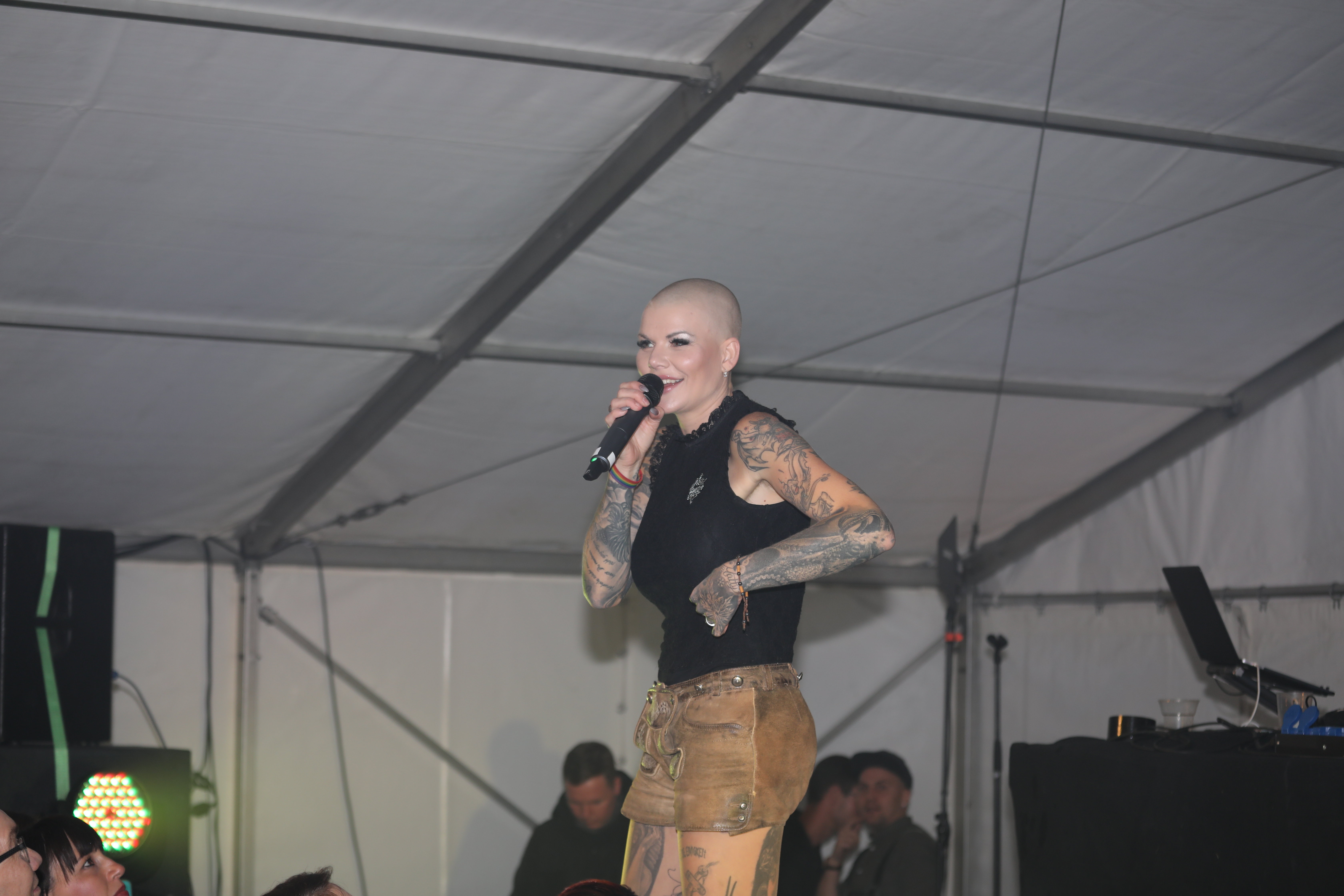 Melanie Müller auf der Bühne