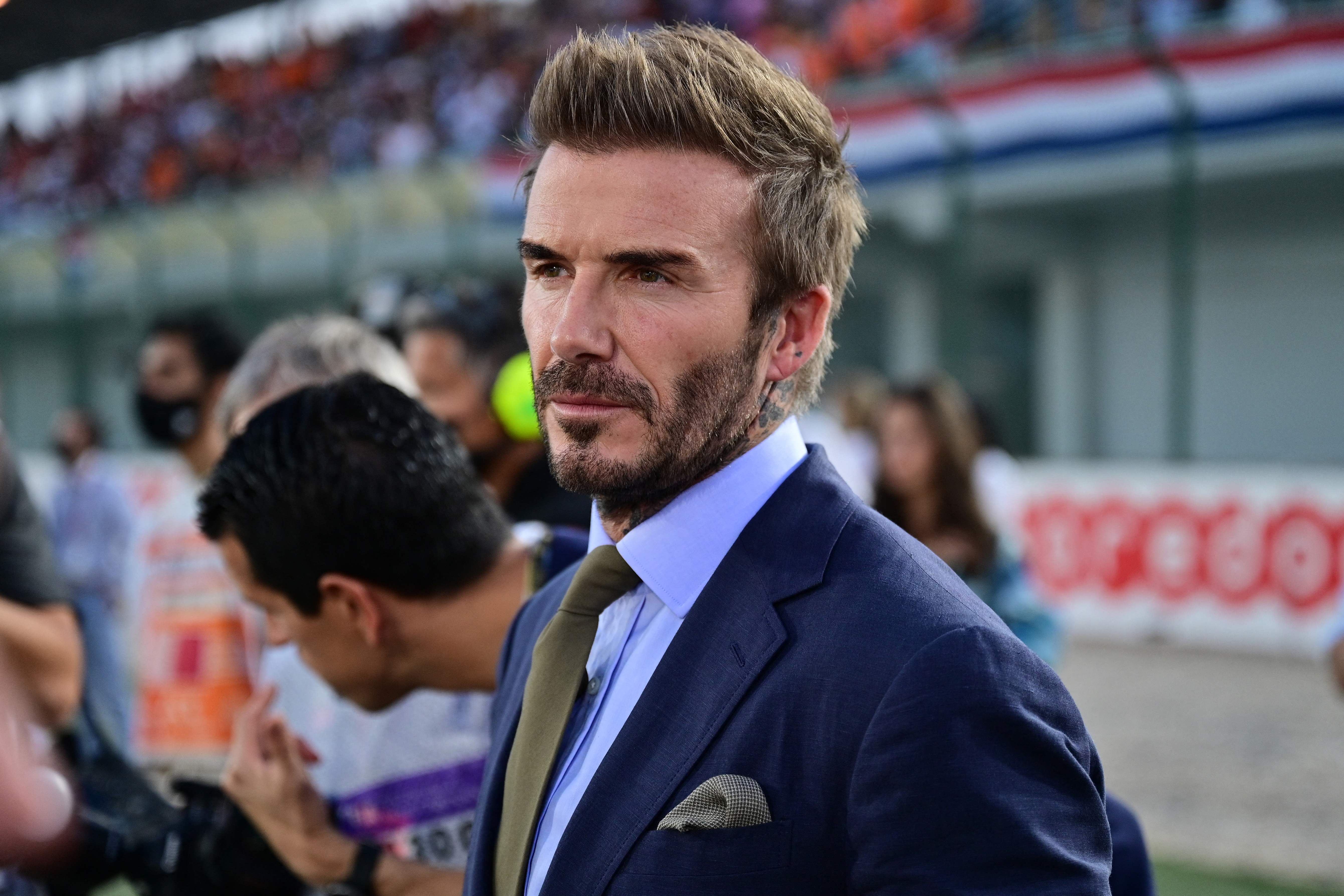 David Beckham lieb es, alleine zu Hause zu sein.