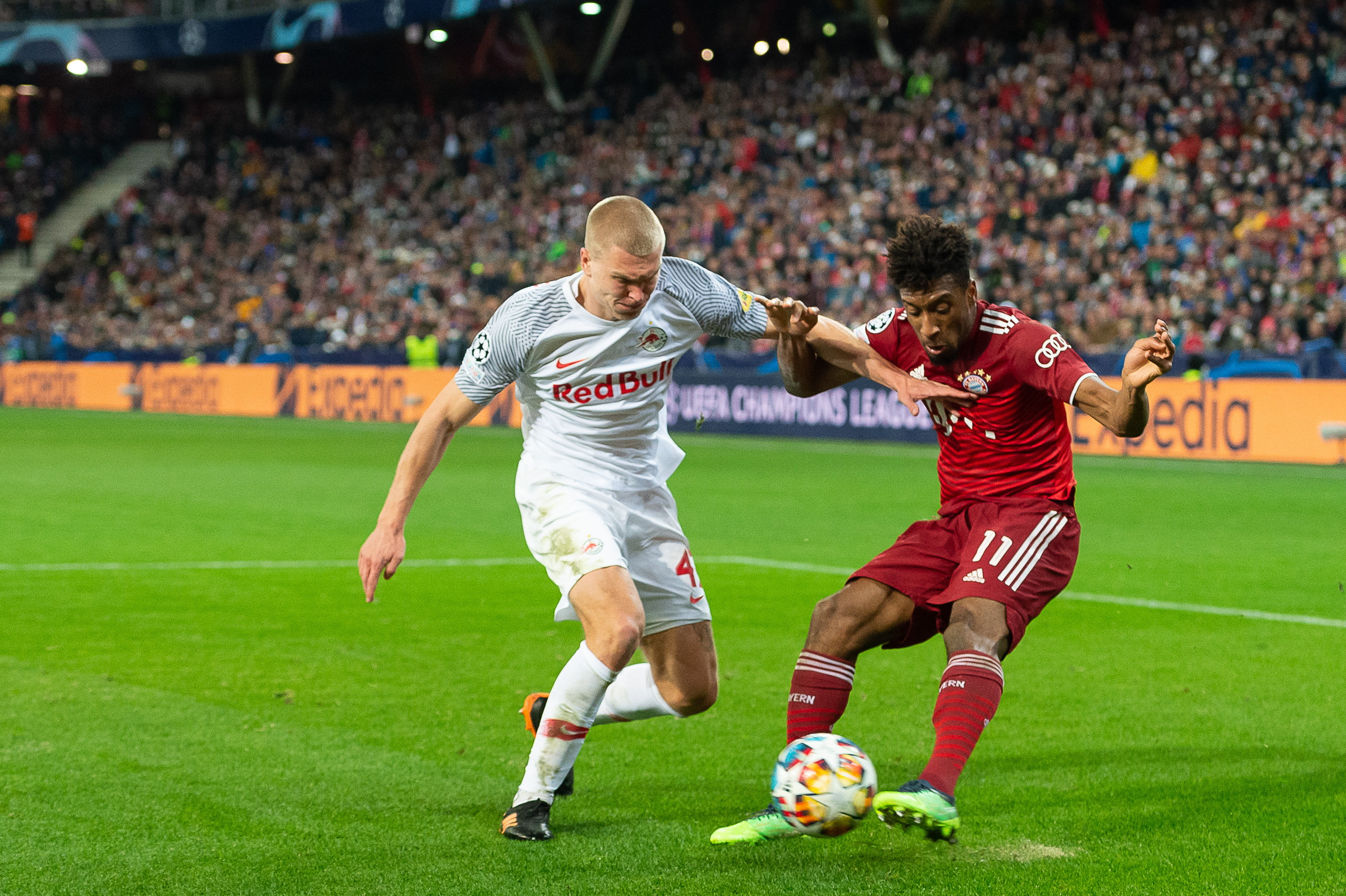 Red Bull Salzburg hat vor dem Rückspiel gegen Bayern mit einem Corona-Cluster zu kämpfen. | Credit: Eibner / EXPA / picturedesk.com