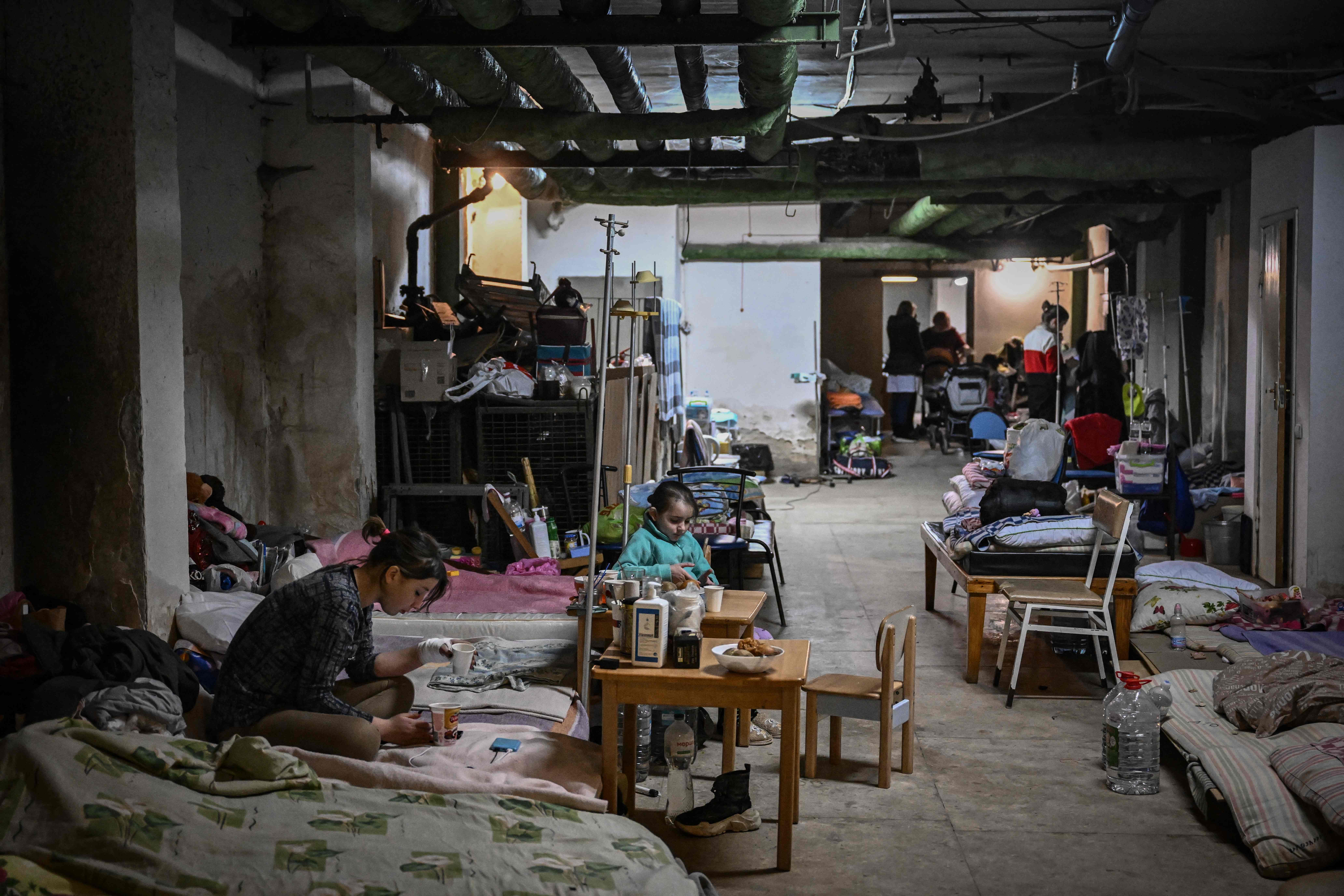 Bunker in der Ukraine