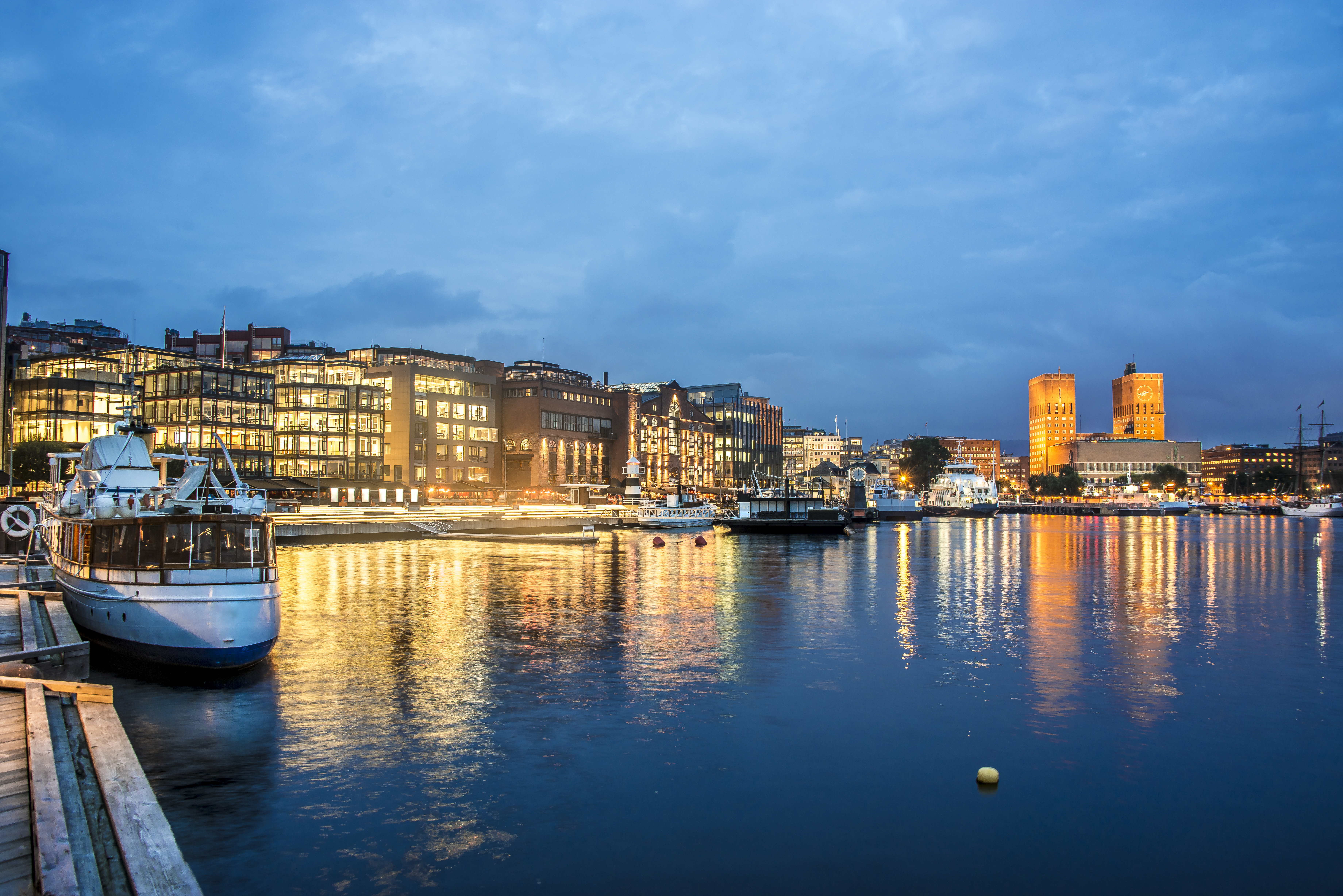 Das Stadtviertel Aker Brygge