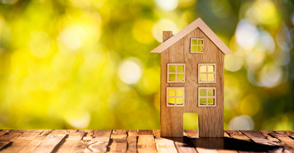 Modell von einem Haus