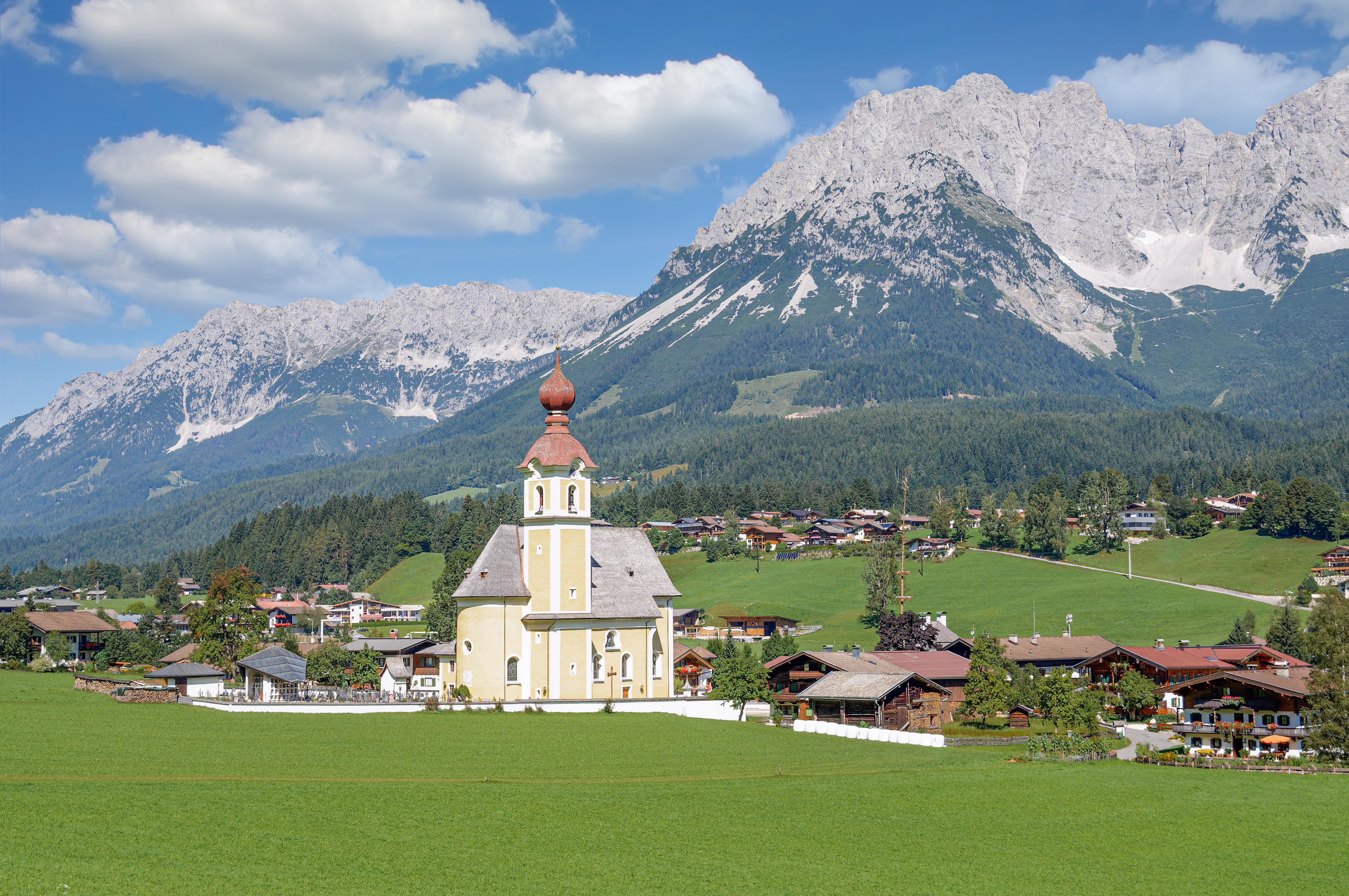 Kirche von Going in Tirol | Credit: iStock.com/eurotravel