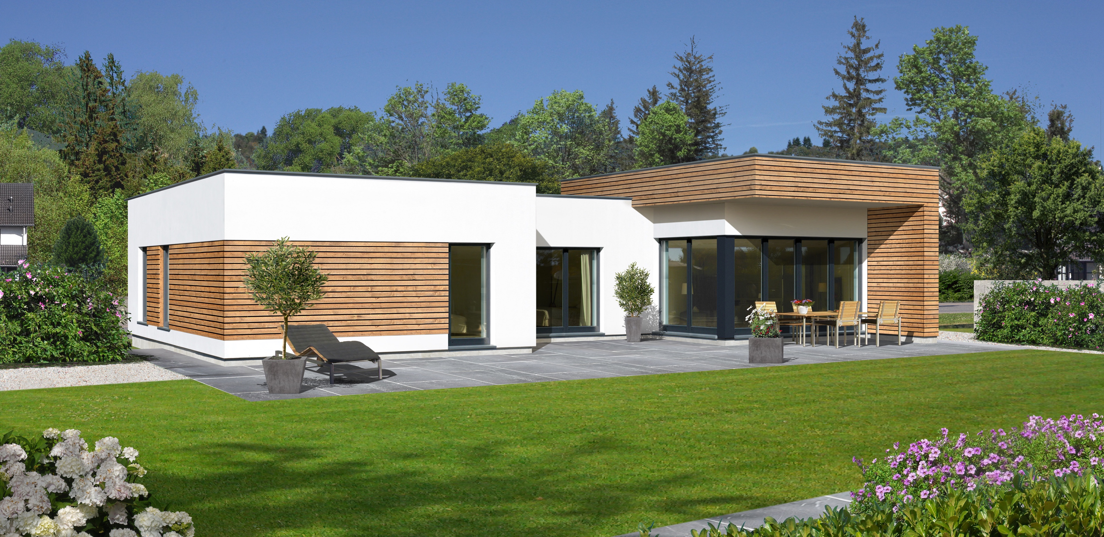 ein Fertighaubungalow | Credit: Hartl Haus